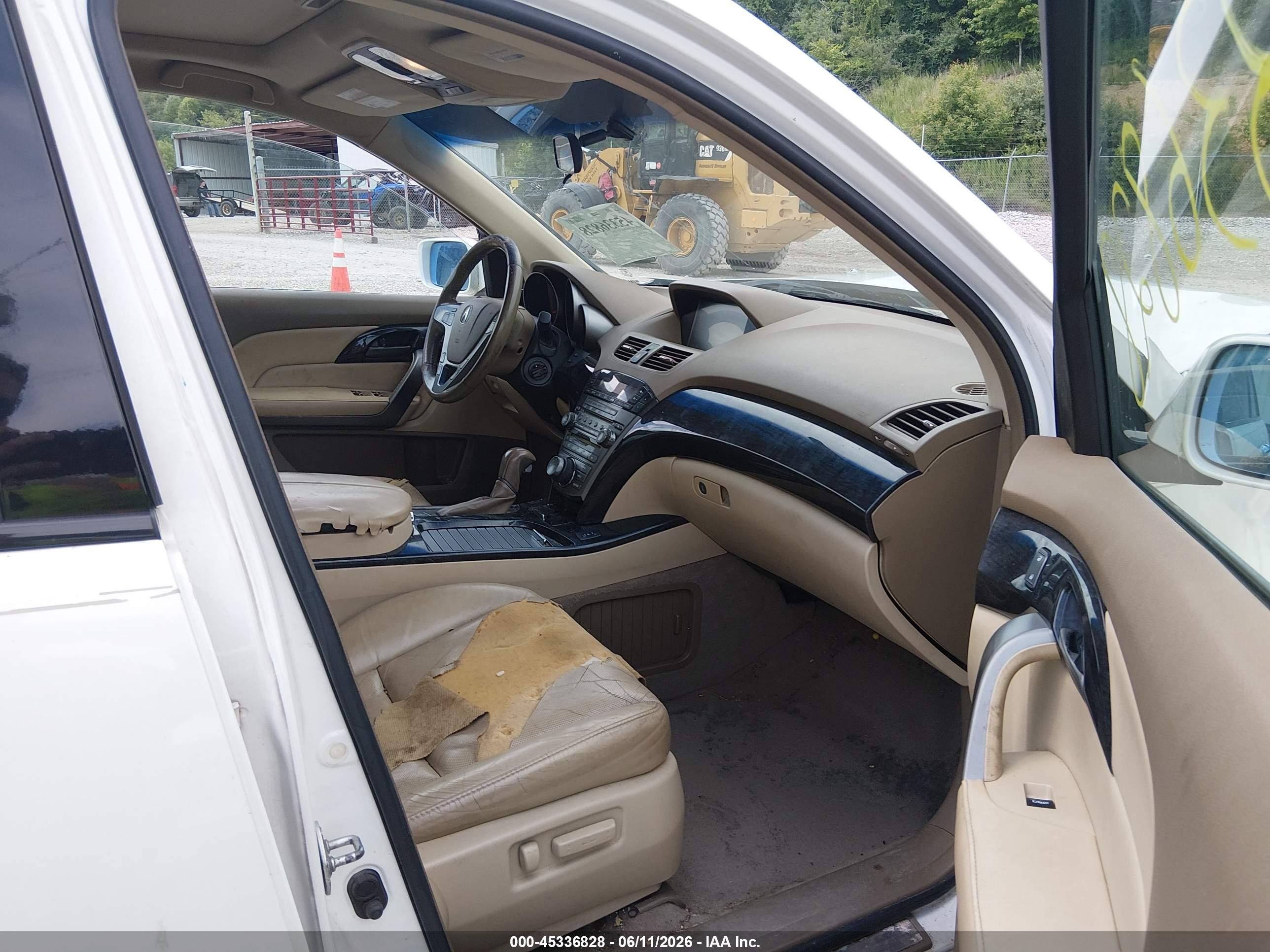 2007 Acura Mdx Sport Package White vin: 2HNYD28877H523044