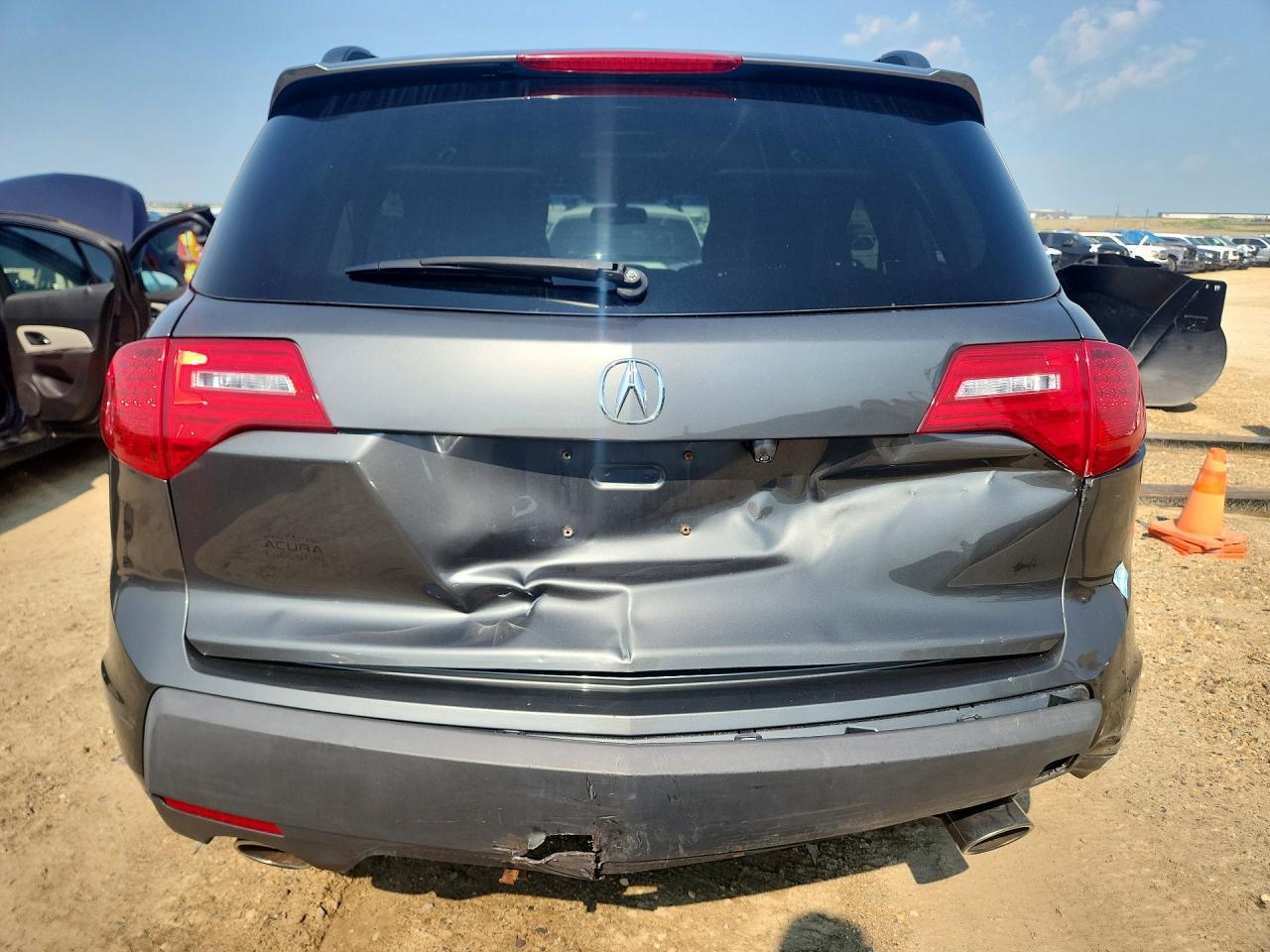 2008 Acura Mdx Sport Серый vin: 2HNYD288X8H002675