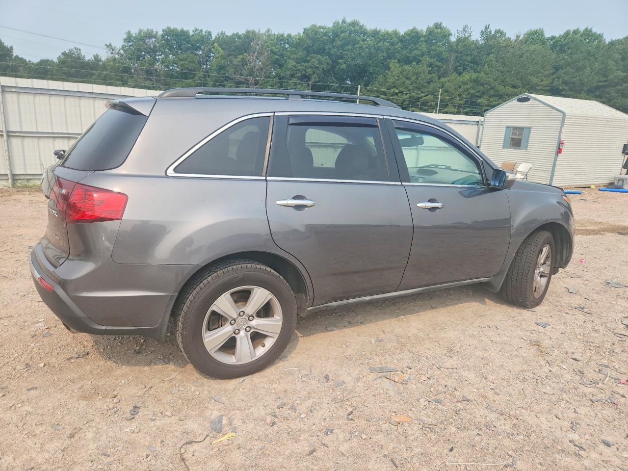 2010 Acura Mdx Silver vin: 2HNYD2H20AH501227