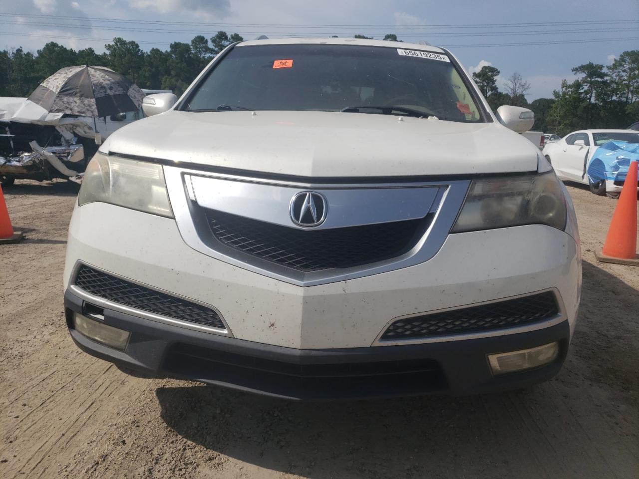 2009 Acura Rdx White vin: 2HNYD2H20AH503818