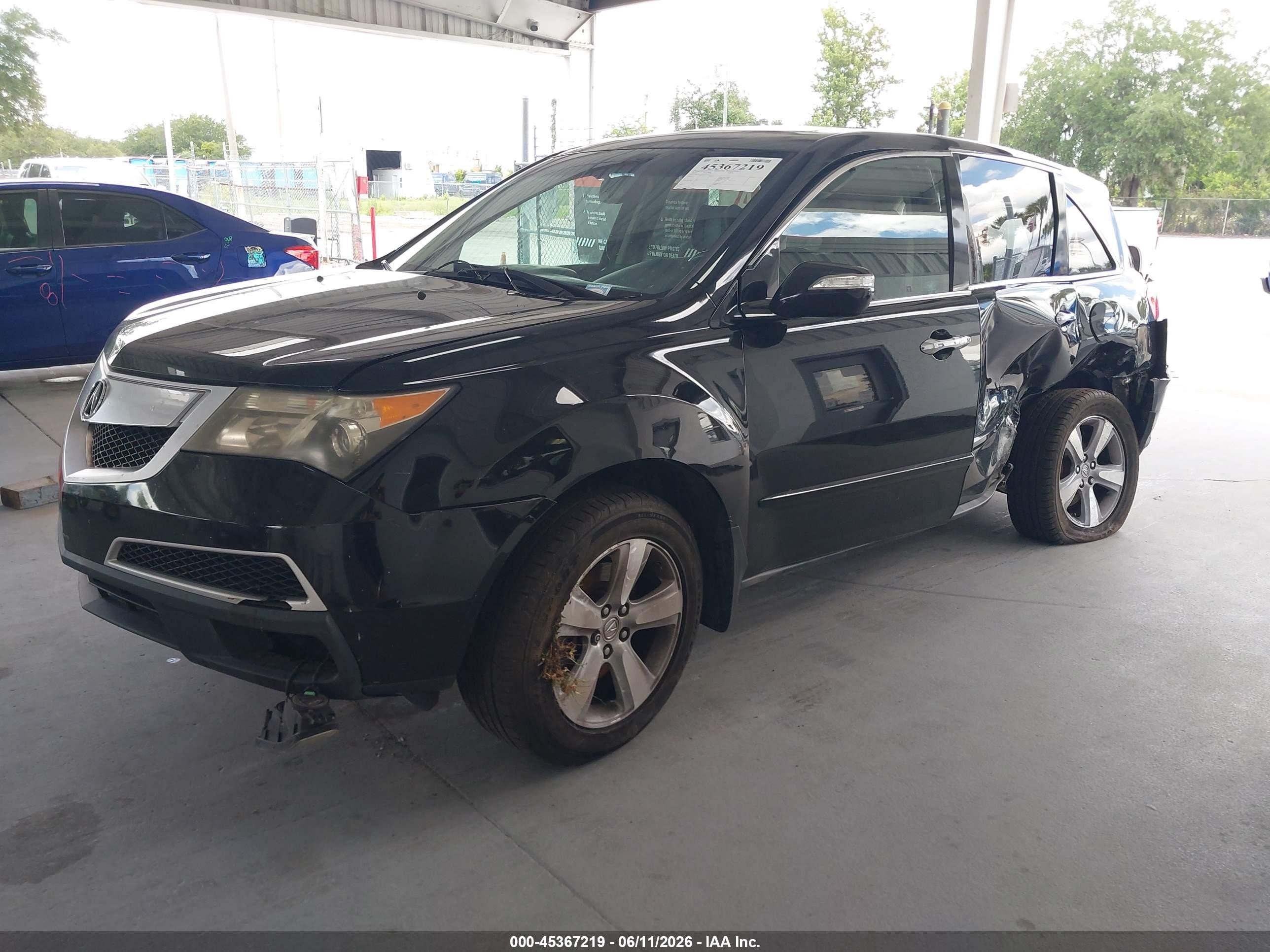 2010 Acura Mdx   Black vin: 2HNYD2H20AH510199