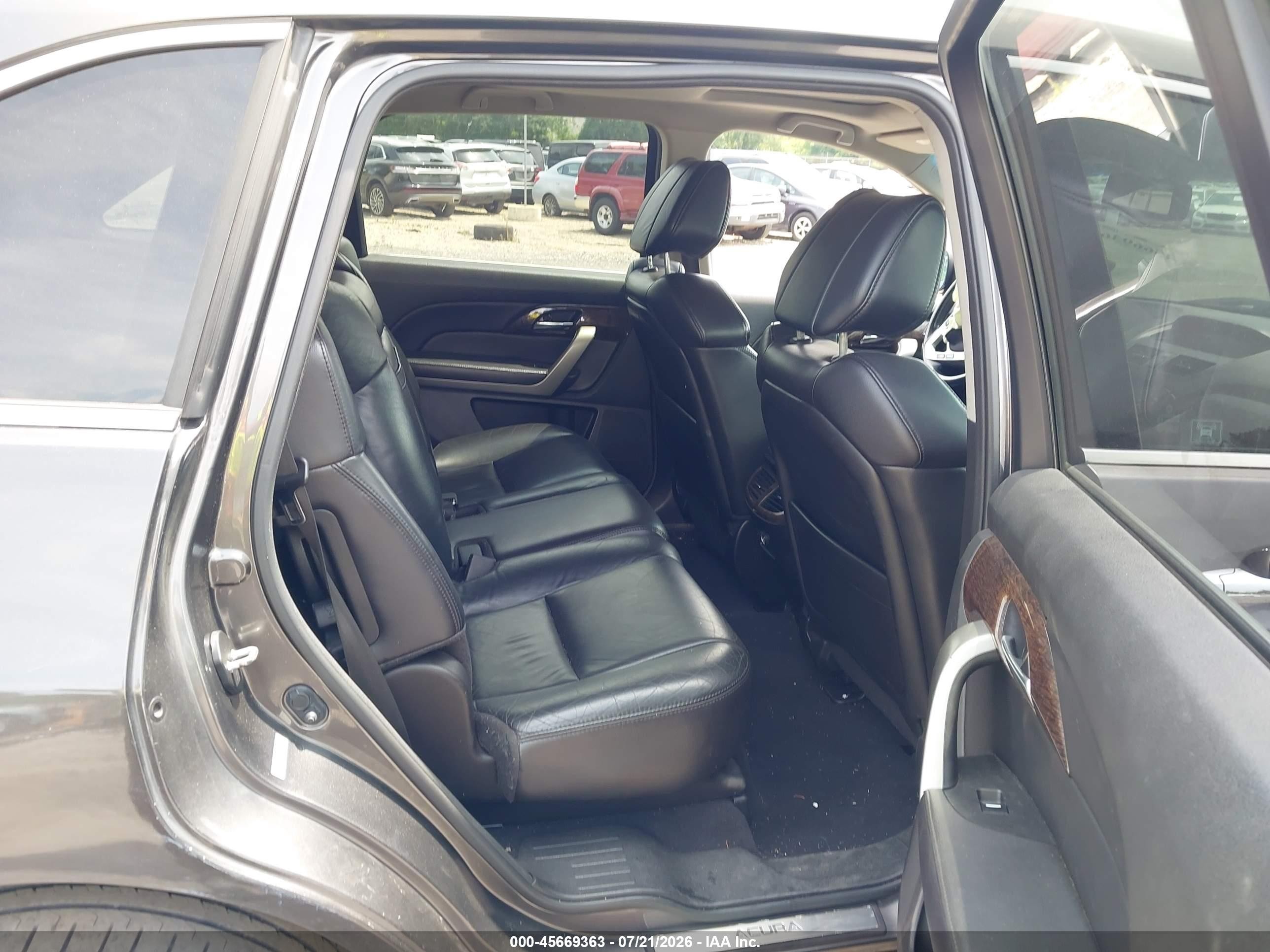 2011 Acura Mdx   Gray vin: 2HNYD2H20BH537291