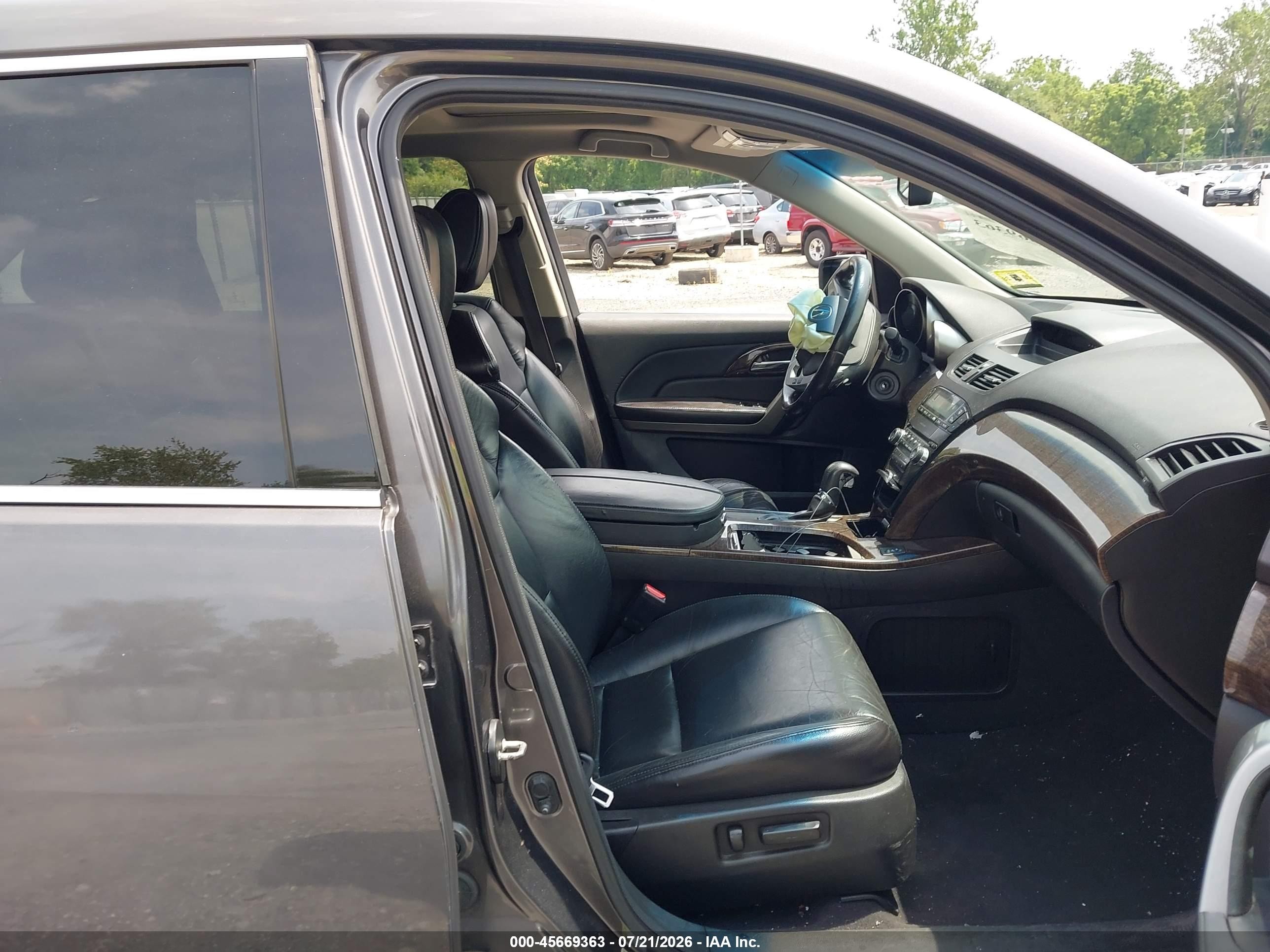 2011 Acura Mdx   Gray vin: 2HNYD2H20BH537291
