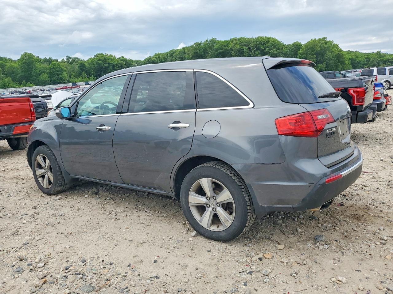 2011 Acura Mdx Gray vin: 2HNYD2H20BH543611