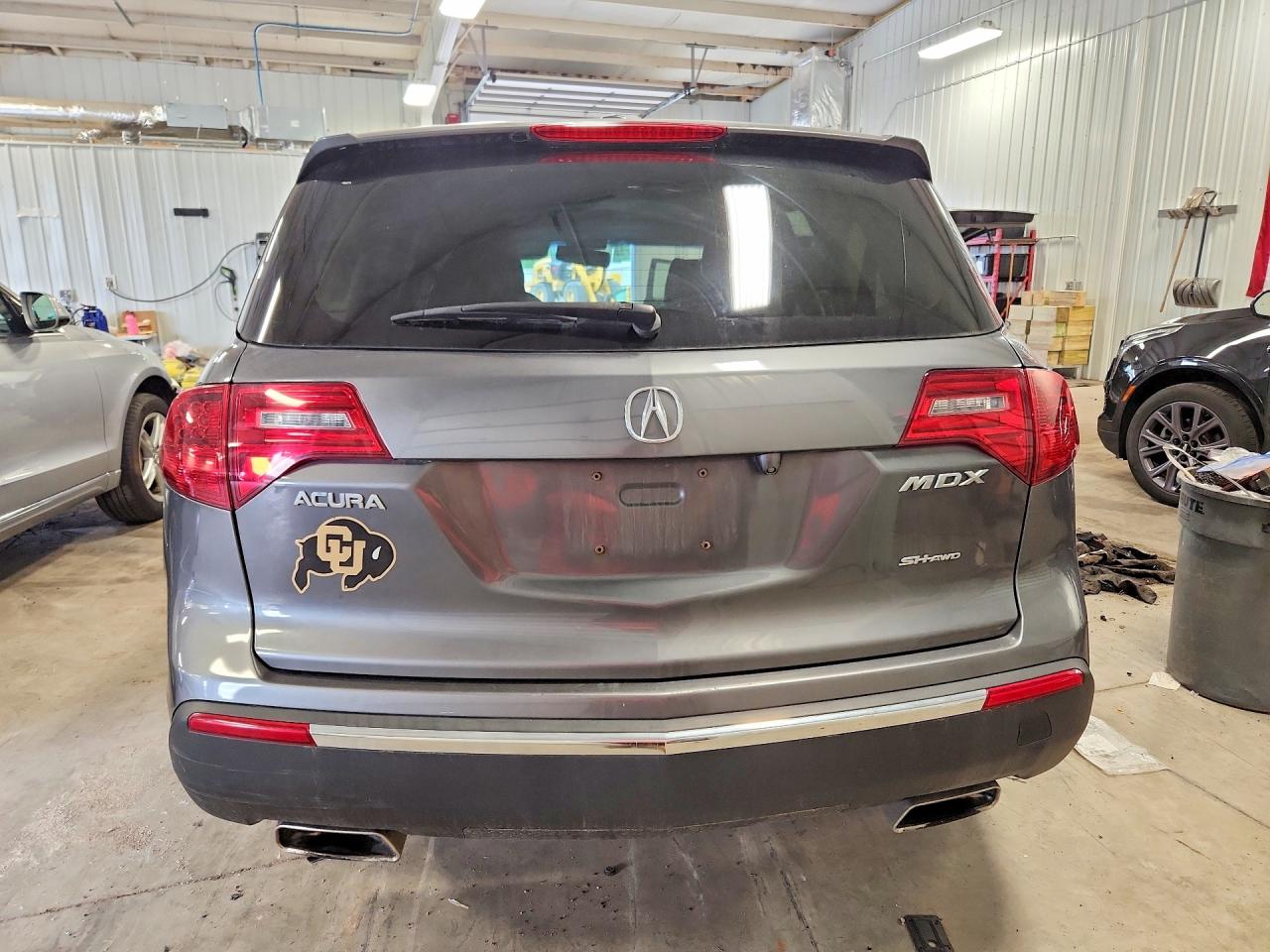 2011 Acura Mdx Серый vin: 2HNYD2H20BH543642