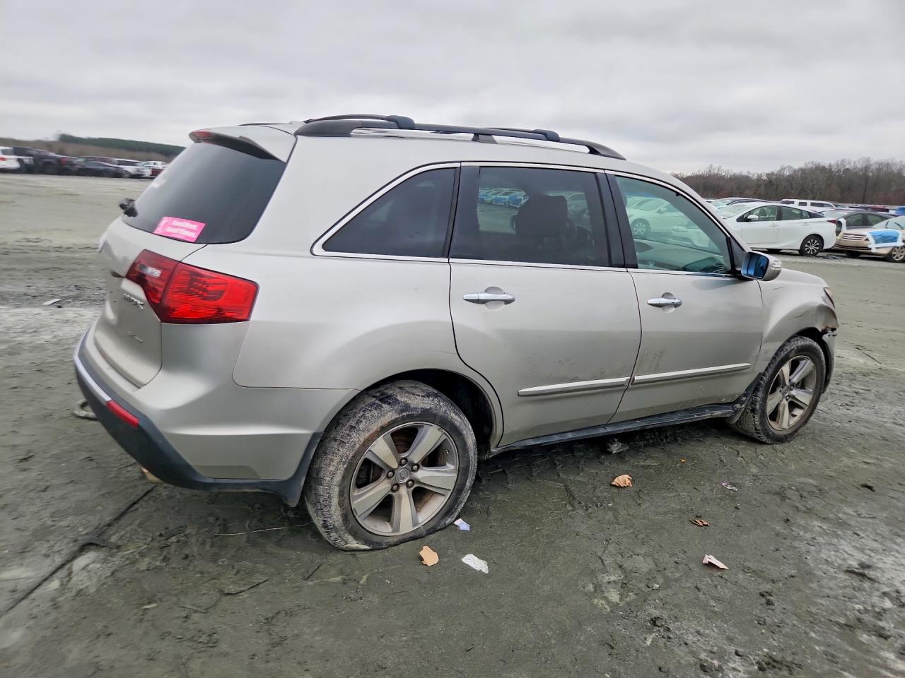 2012 Acura Mdx Silver vin: 2HNYD2H20CH502350