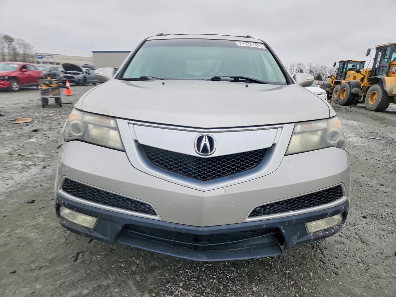 2012 Acura Mdx Silver vin: 2HNYD2H20CH502350