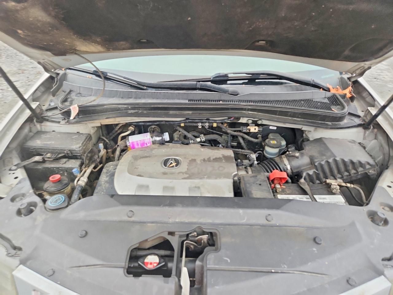 2012 Acura Mdx Silver vin: 2HNYD2H20CH502350