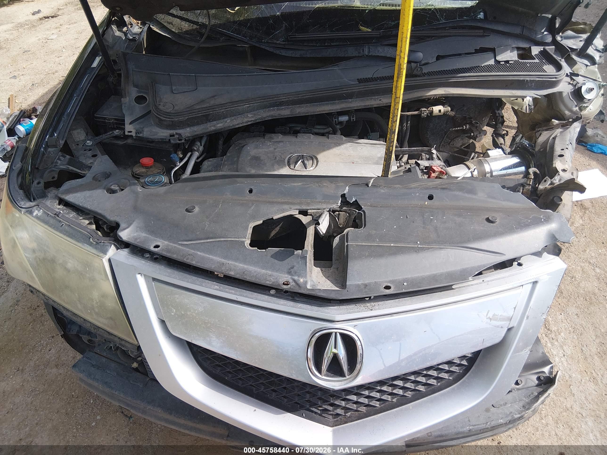 2012 Acura Mdx   Черный vin: 2HNYD2H20CH522307