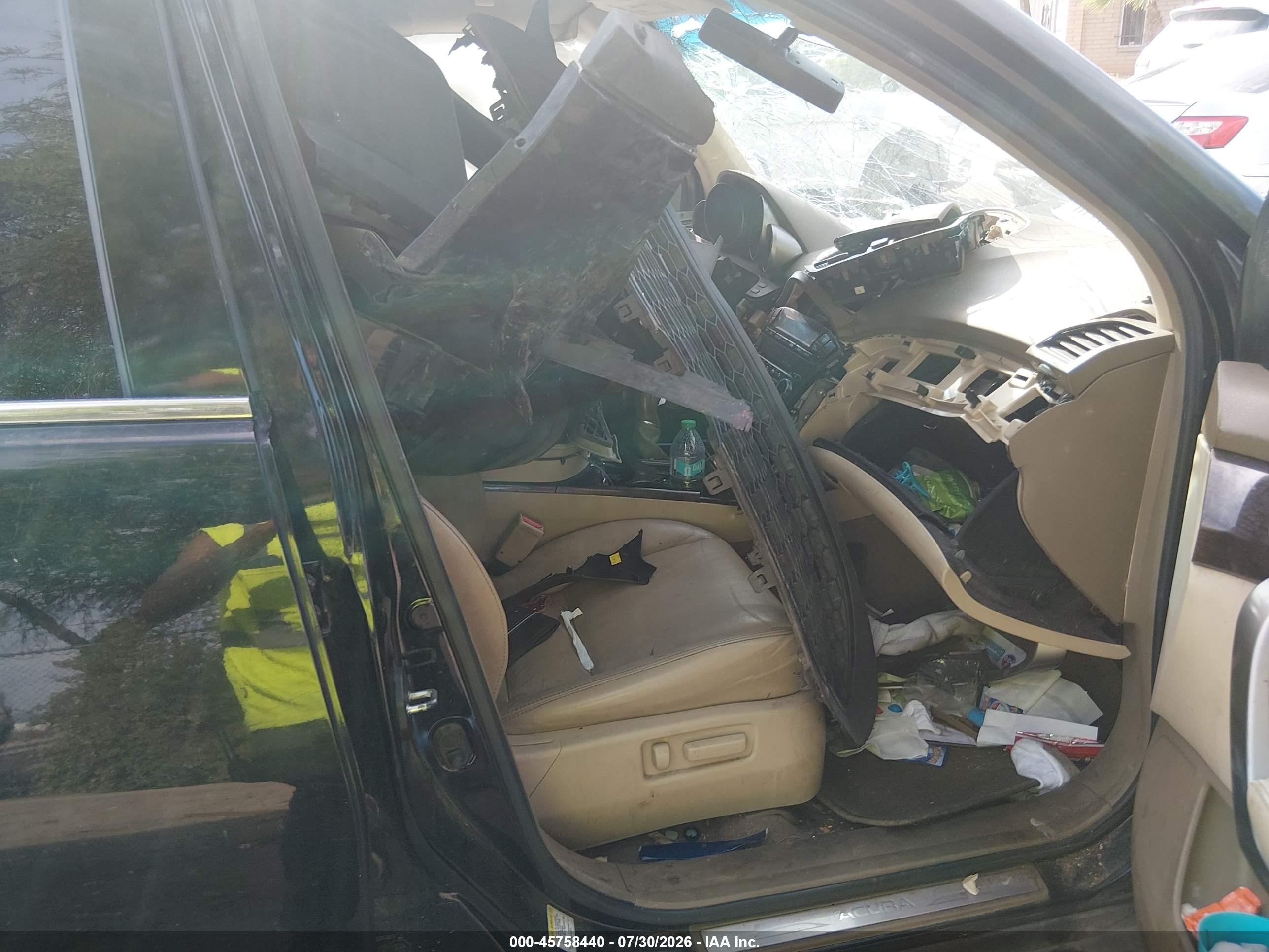 2012 Acura Mdx   Черный vin: 2HNYD2H20CH522307