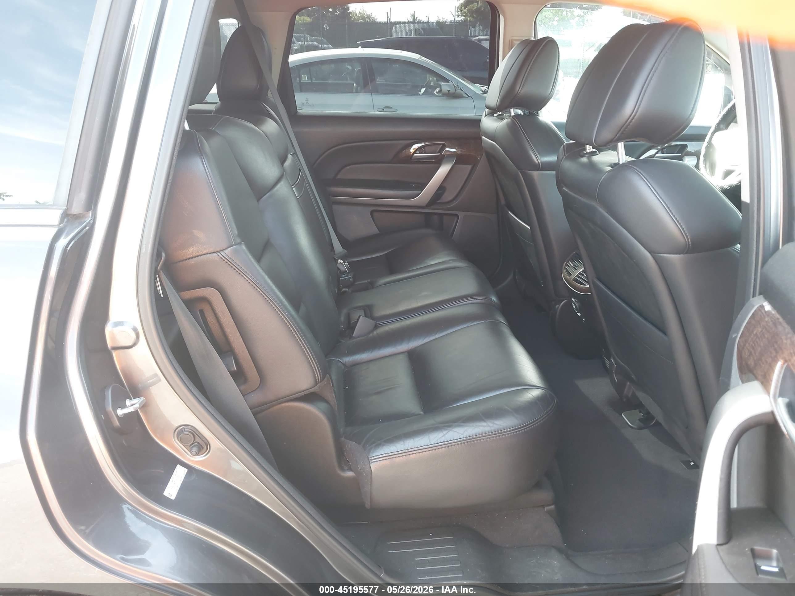 2012 Acura Mdx Серый vin: 2HNYD2H20CH531069