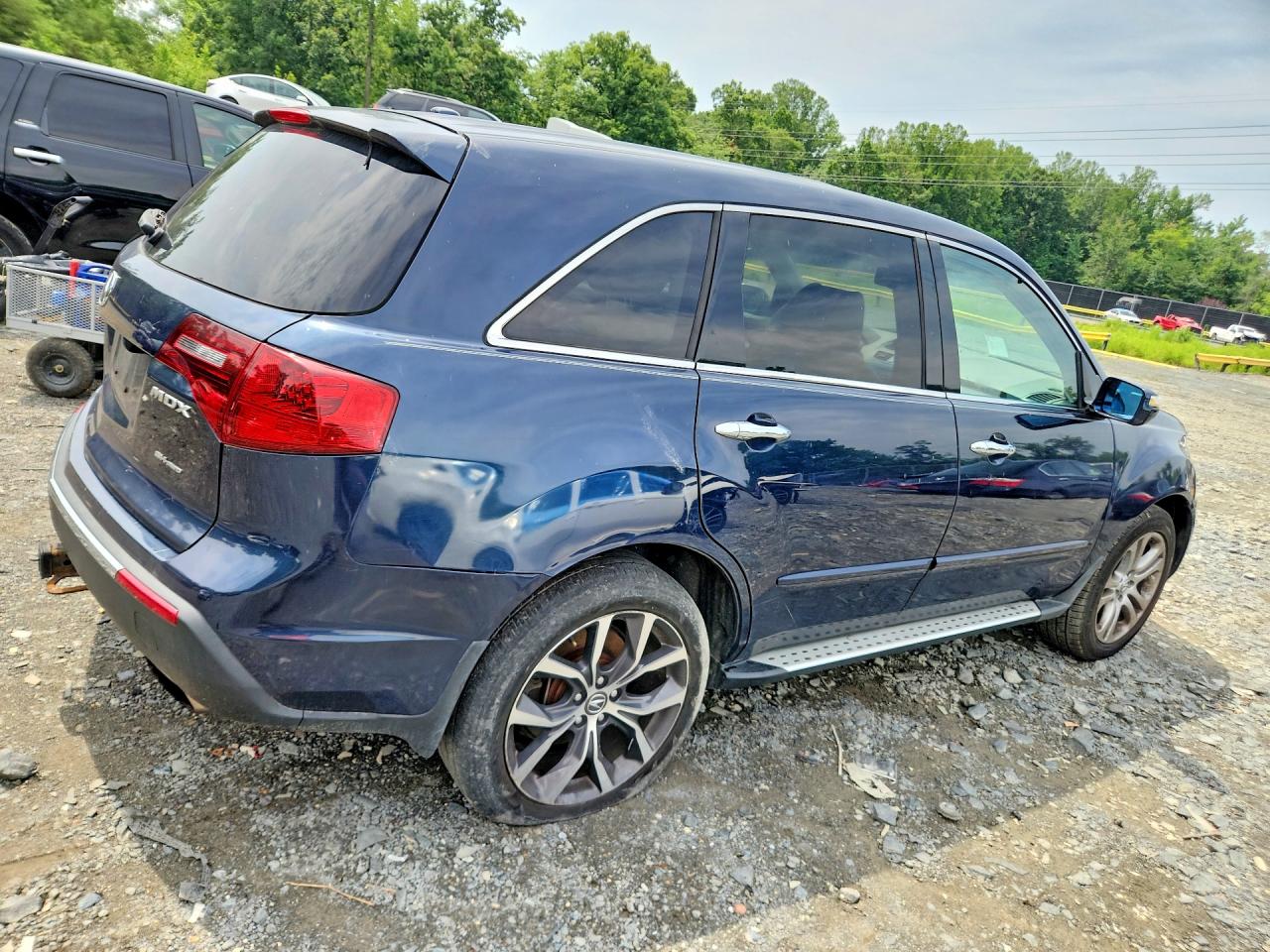 2012 Acura Mdx Blue vin: 2HNYD2H20CH545456