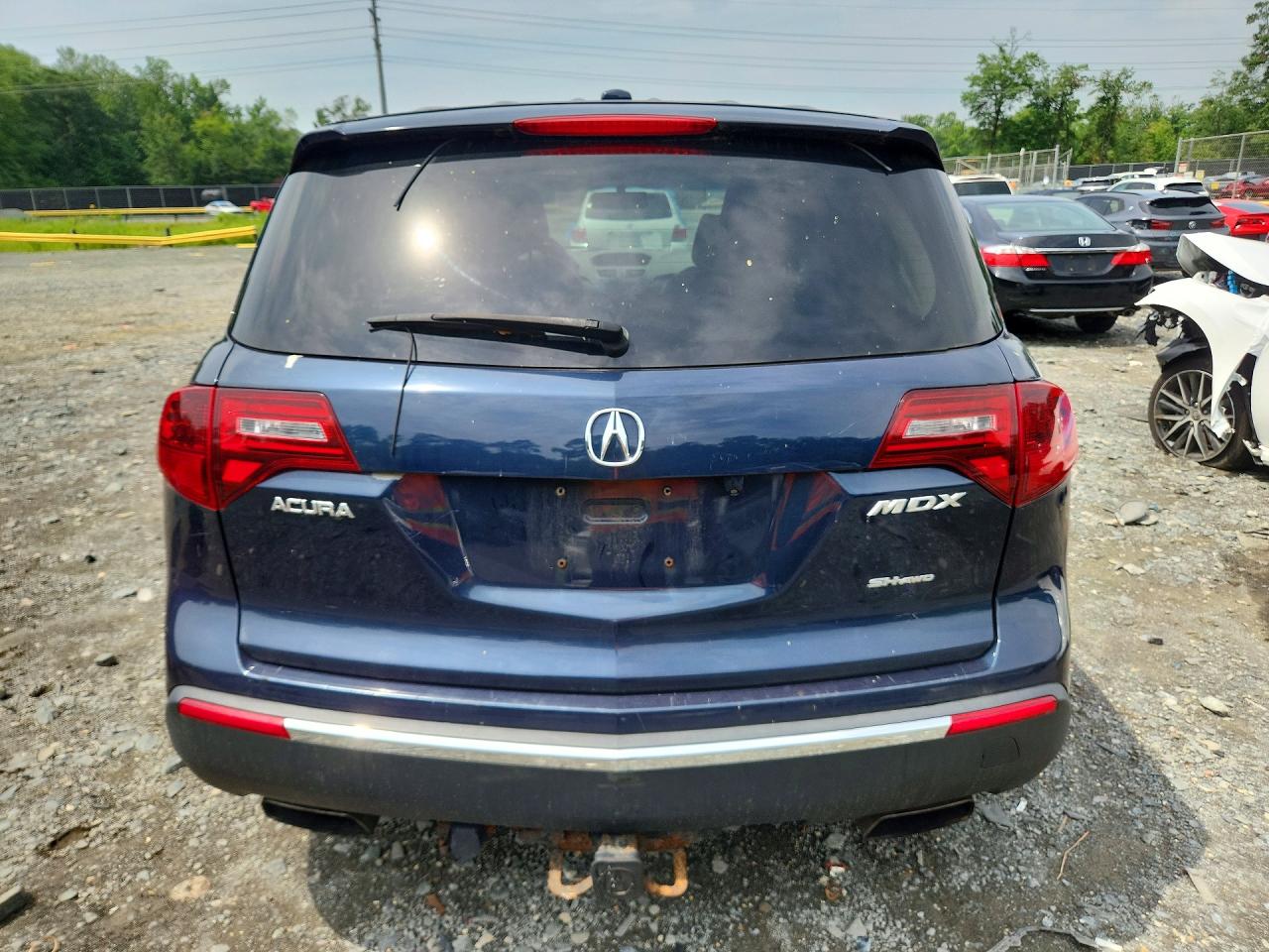 2012 Acura Mdx Blue vin: 2HNYD2H20CH545456