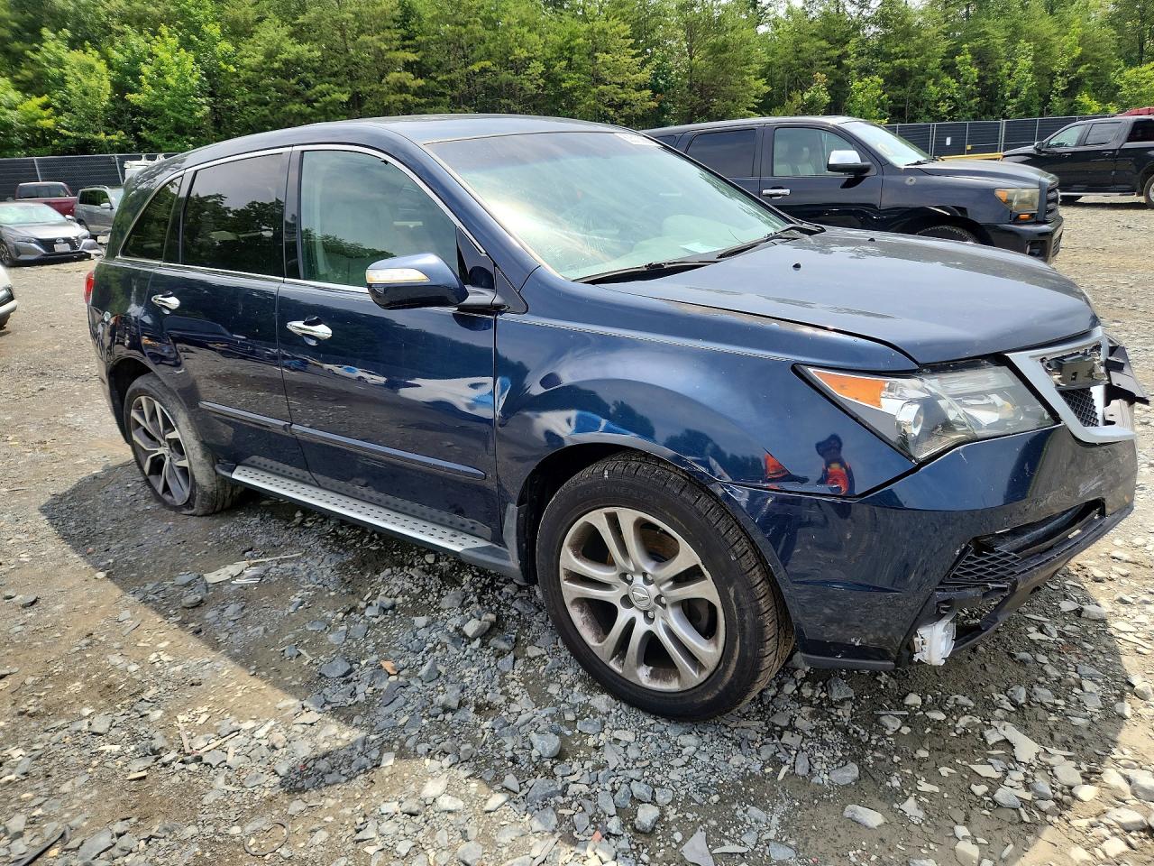 2012 Acura Mdx Blue vin: 2HNYD2H20CH545456