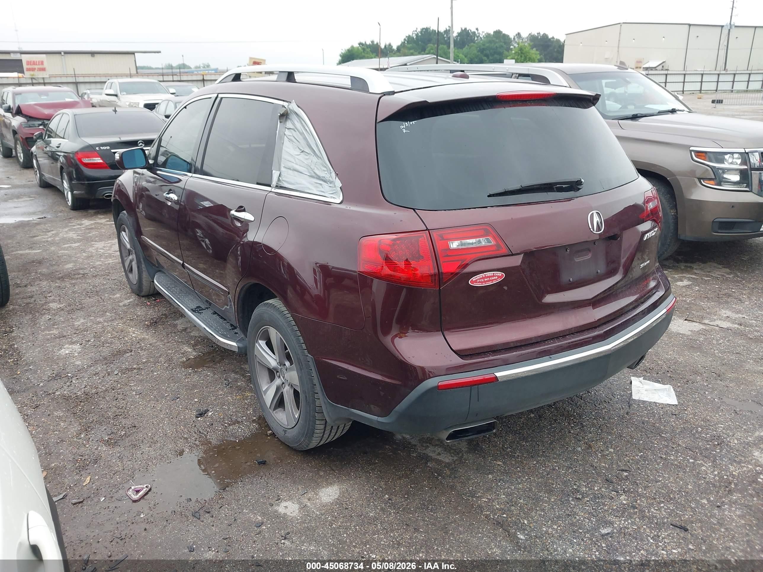2013 Acura Mdx   Purple vin: 2HNYD2H20DH520378