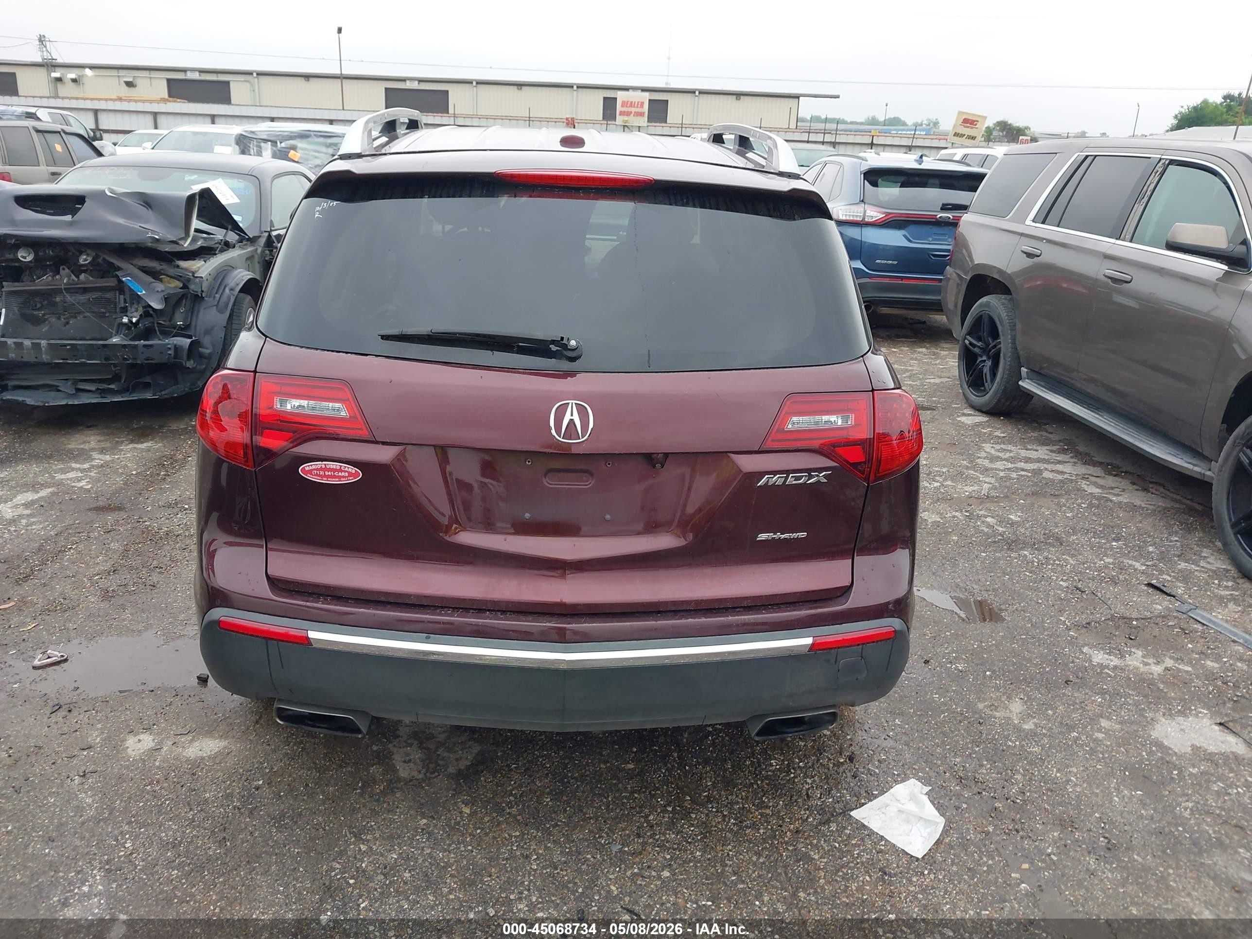 2013 Acura Mdx   Purple vin: 2HNYD2H20DH520378