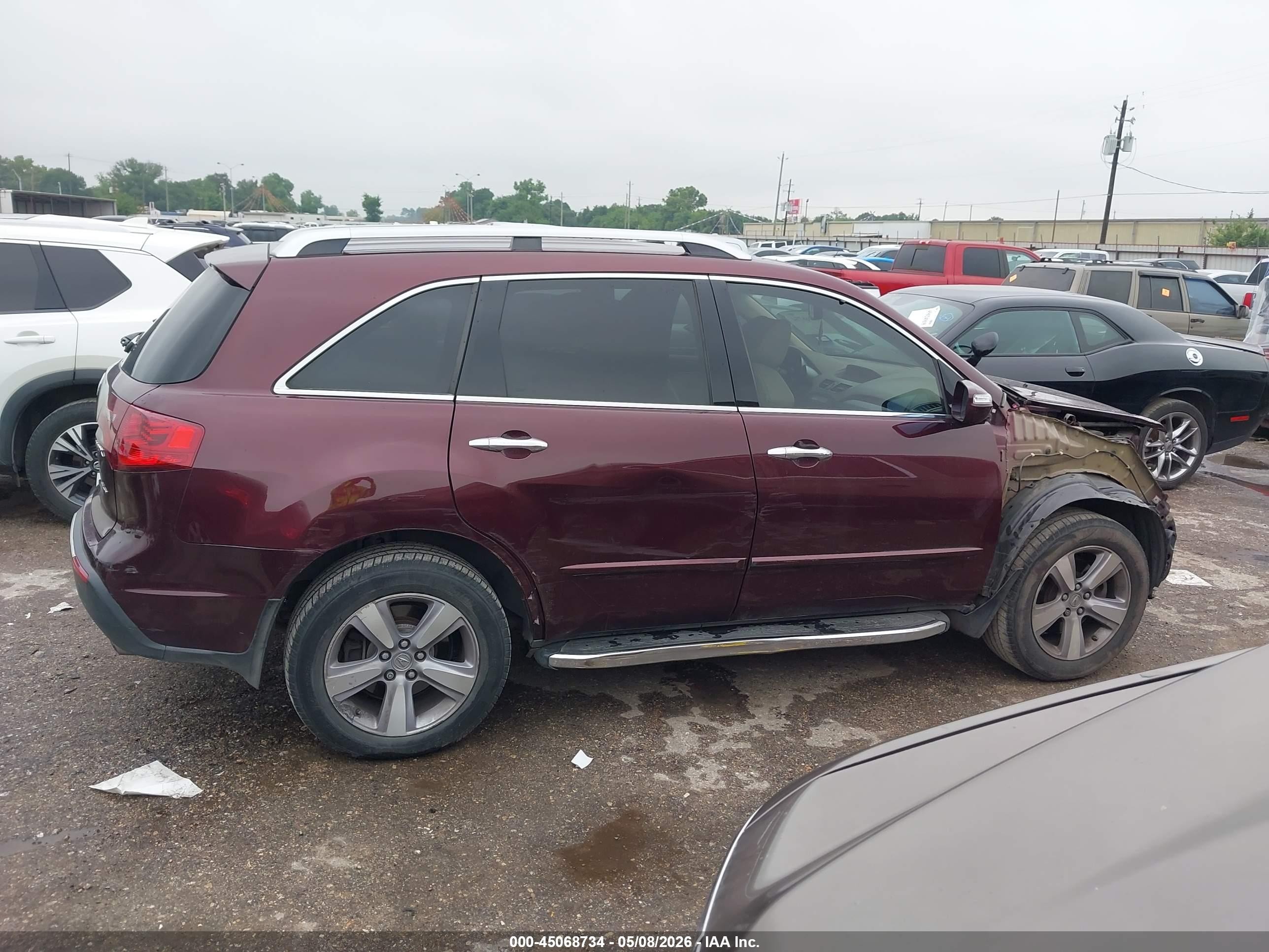 2013 Acura Mdx   Purple vin: 2HNYD2H20DH520378