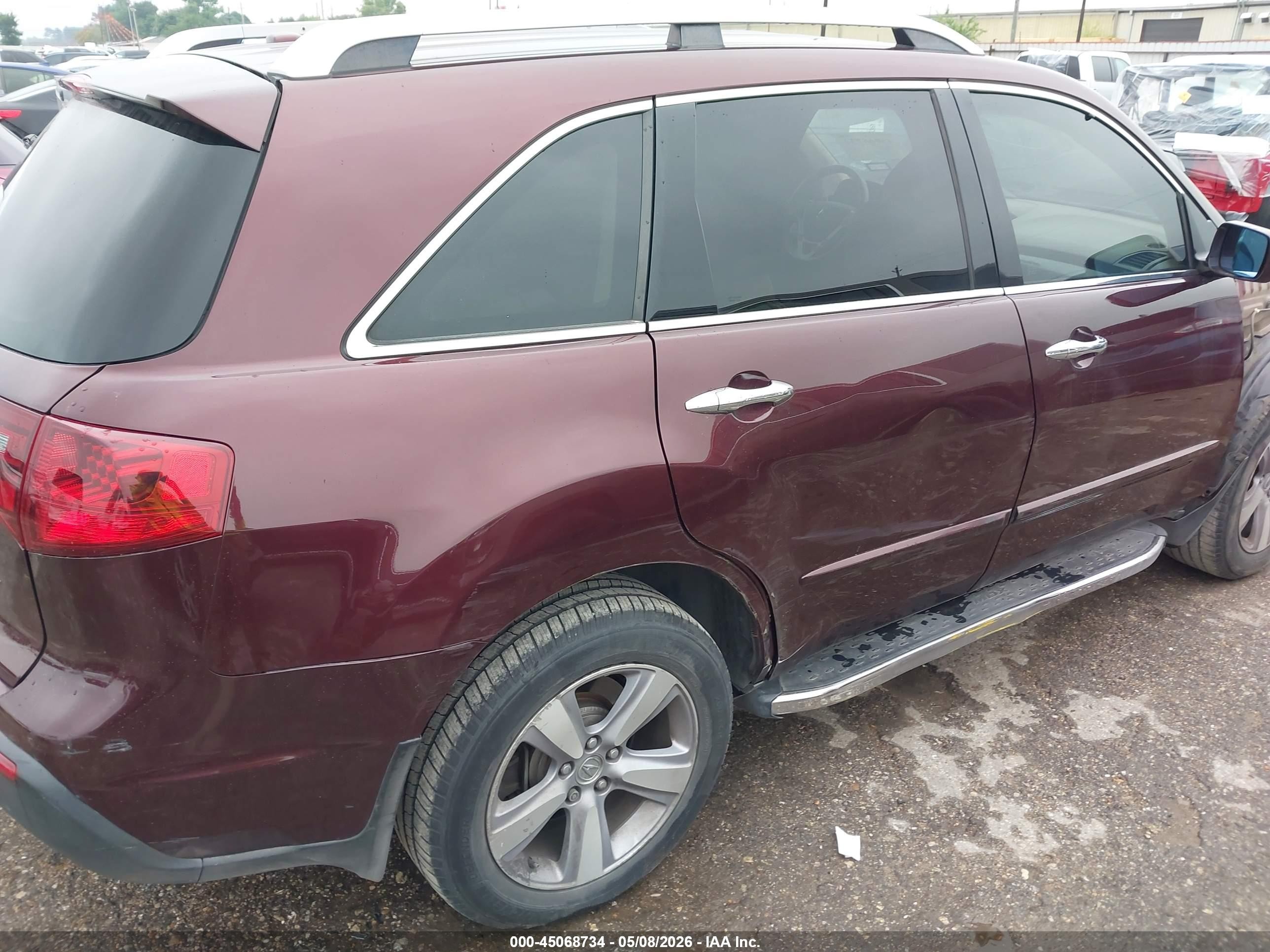2013 Acura Mdx   Purple vin: 2HNYD2H20DH520378