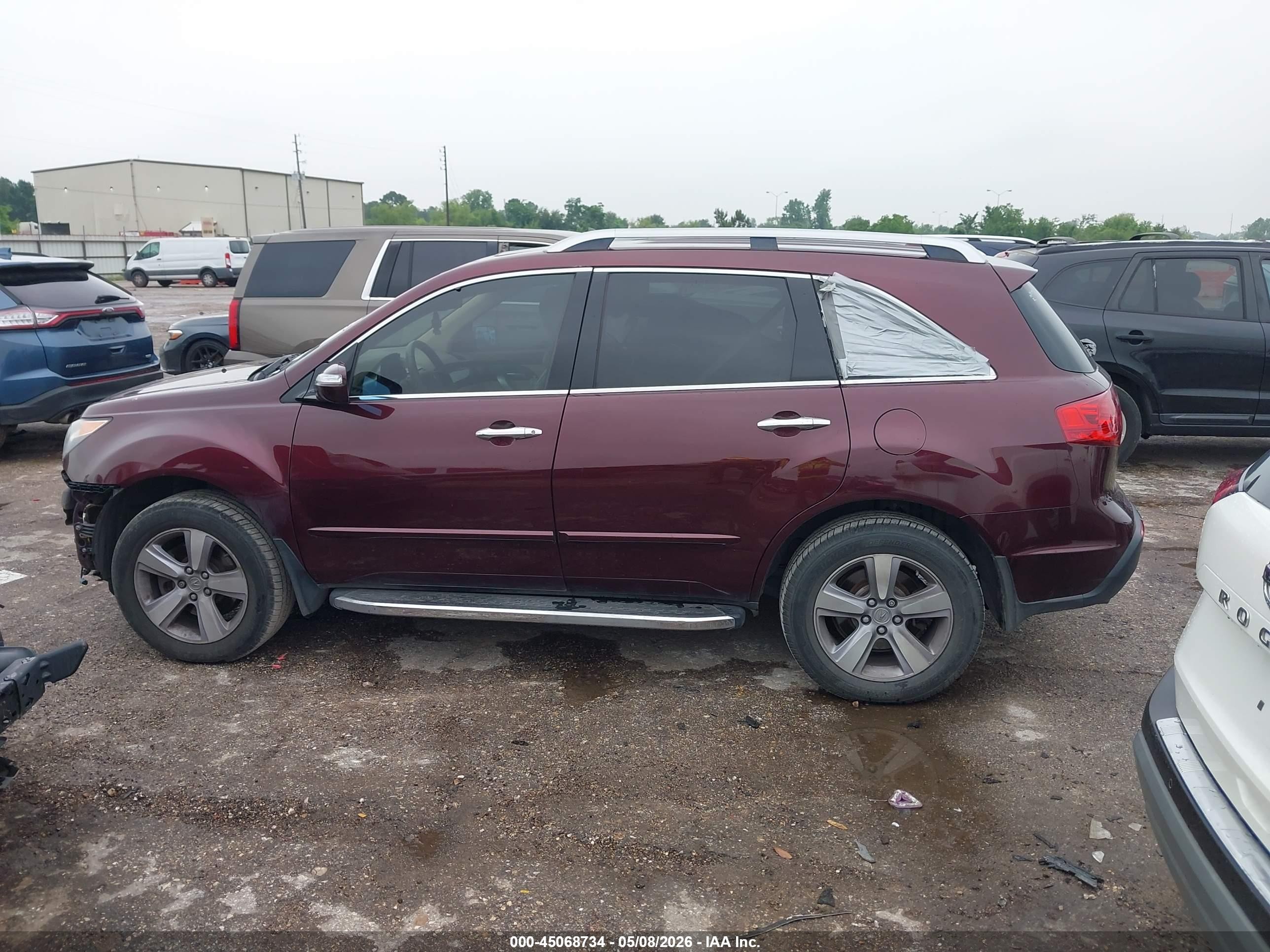 2013 Acura Mdx   Purple vin: 2HNYD2H20DH520378