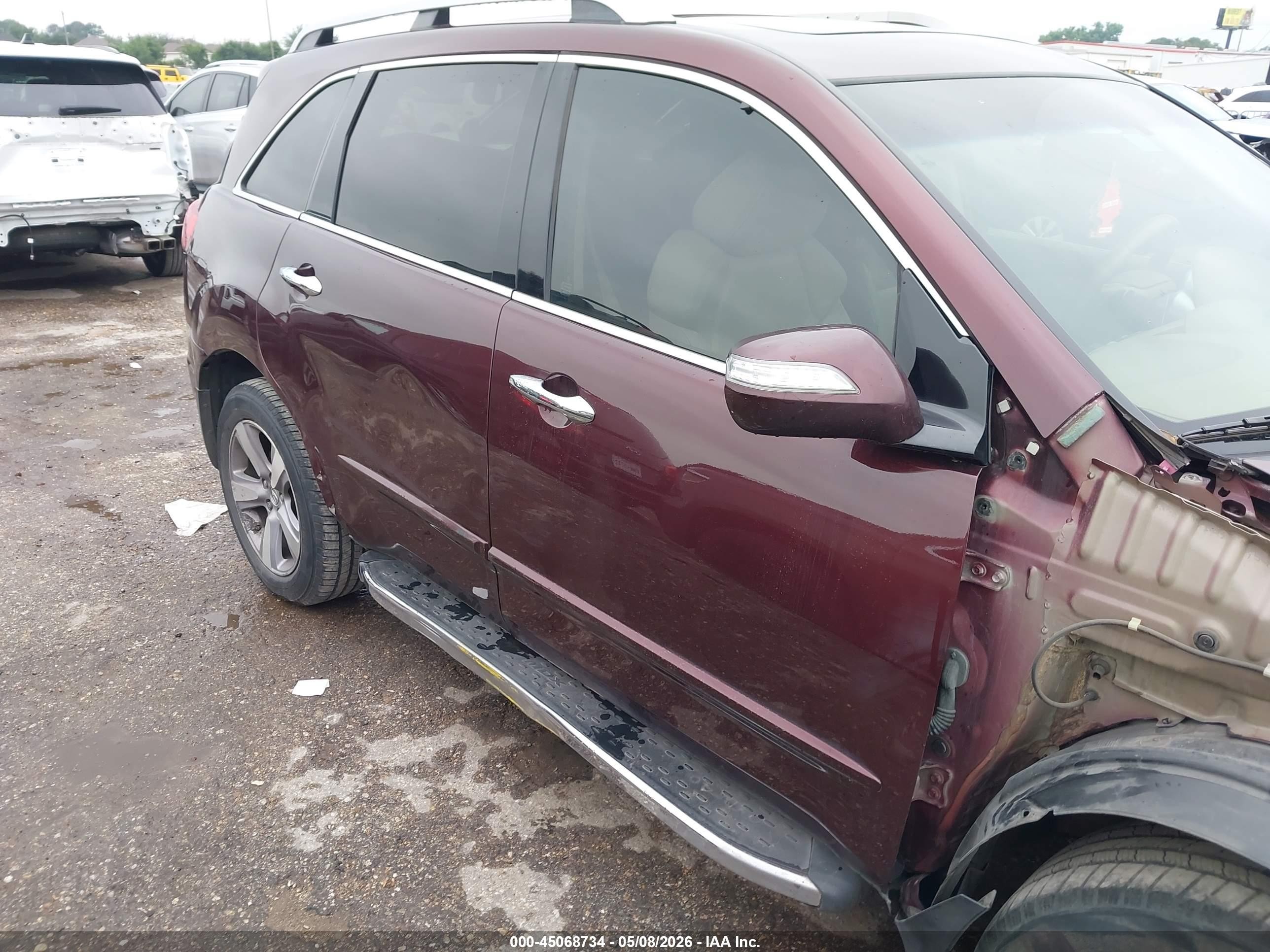 2013 Acura Mdx   Purple vin: 2HNYD2H20DH520378