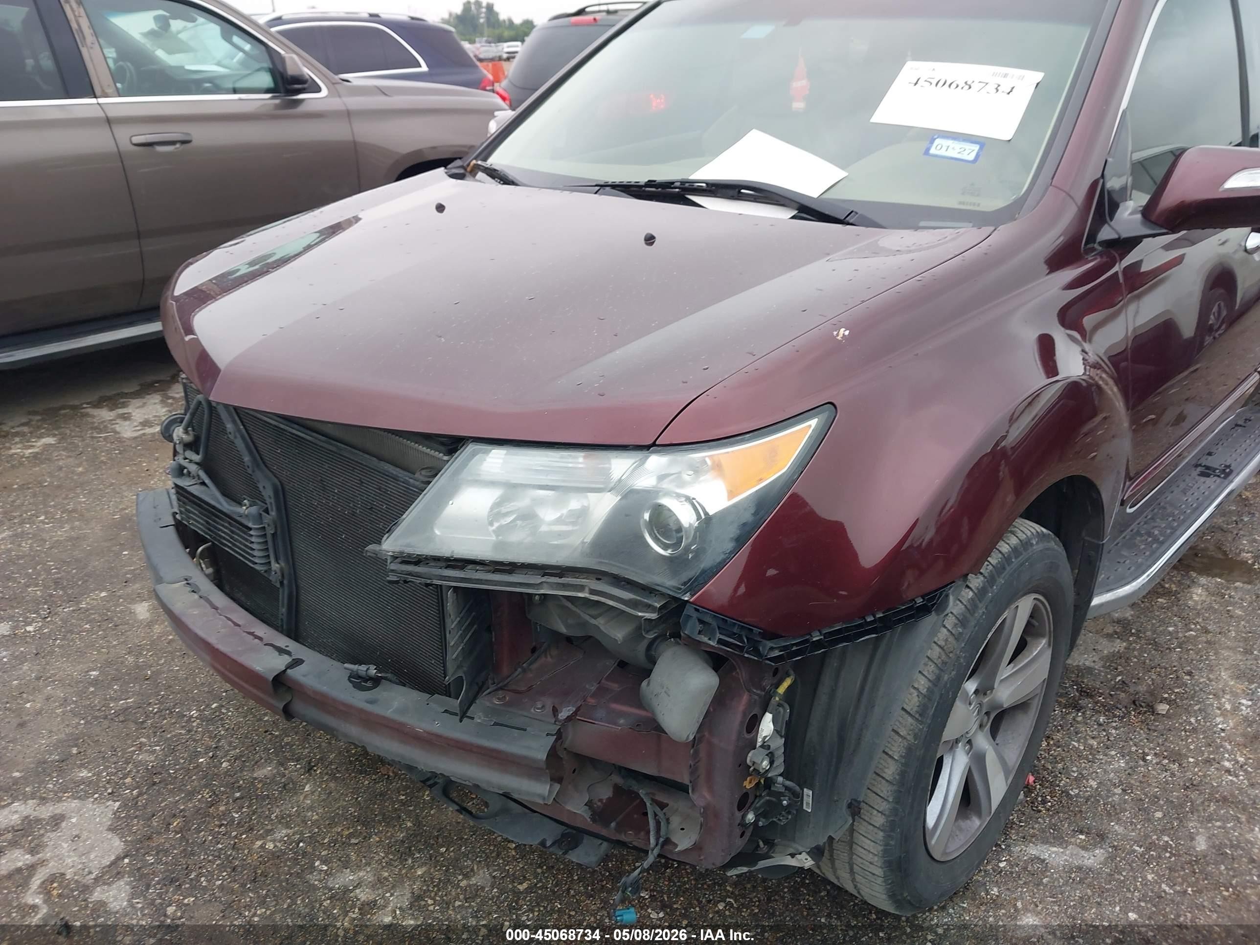 2013 Acura Mdx   Purple vin: 2HNYD2H20DH520378