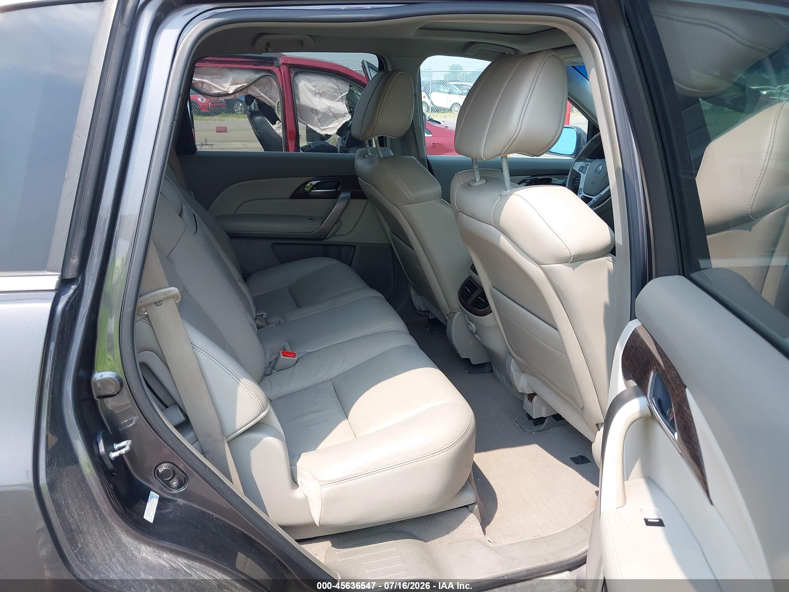 2010 Acura Mdx   Gray vin: 2HNYD2H21AH526475