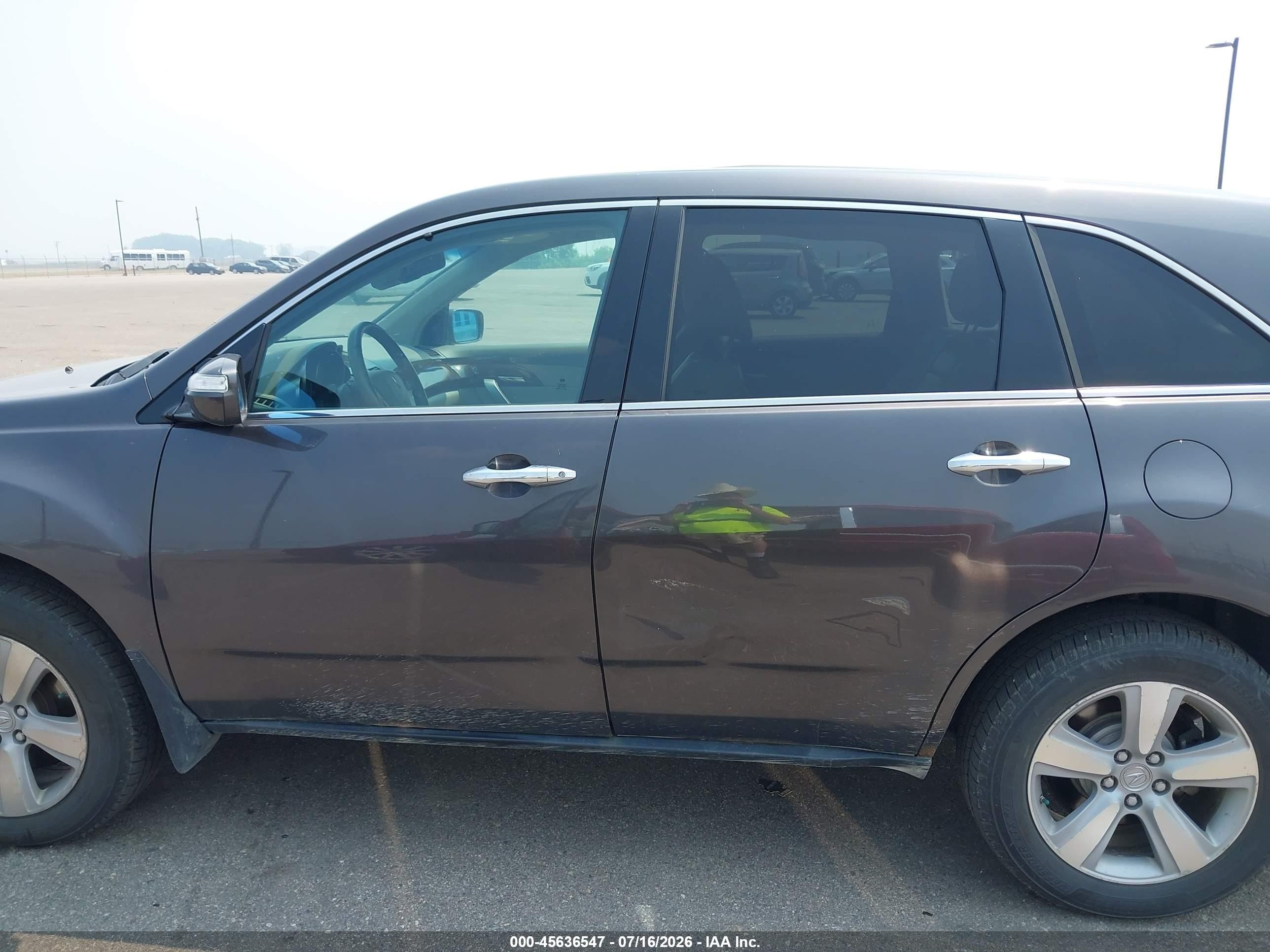 2010 Acura Mdx   Gray vin: 2HNYD2H21AH526475