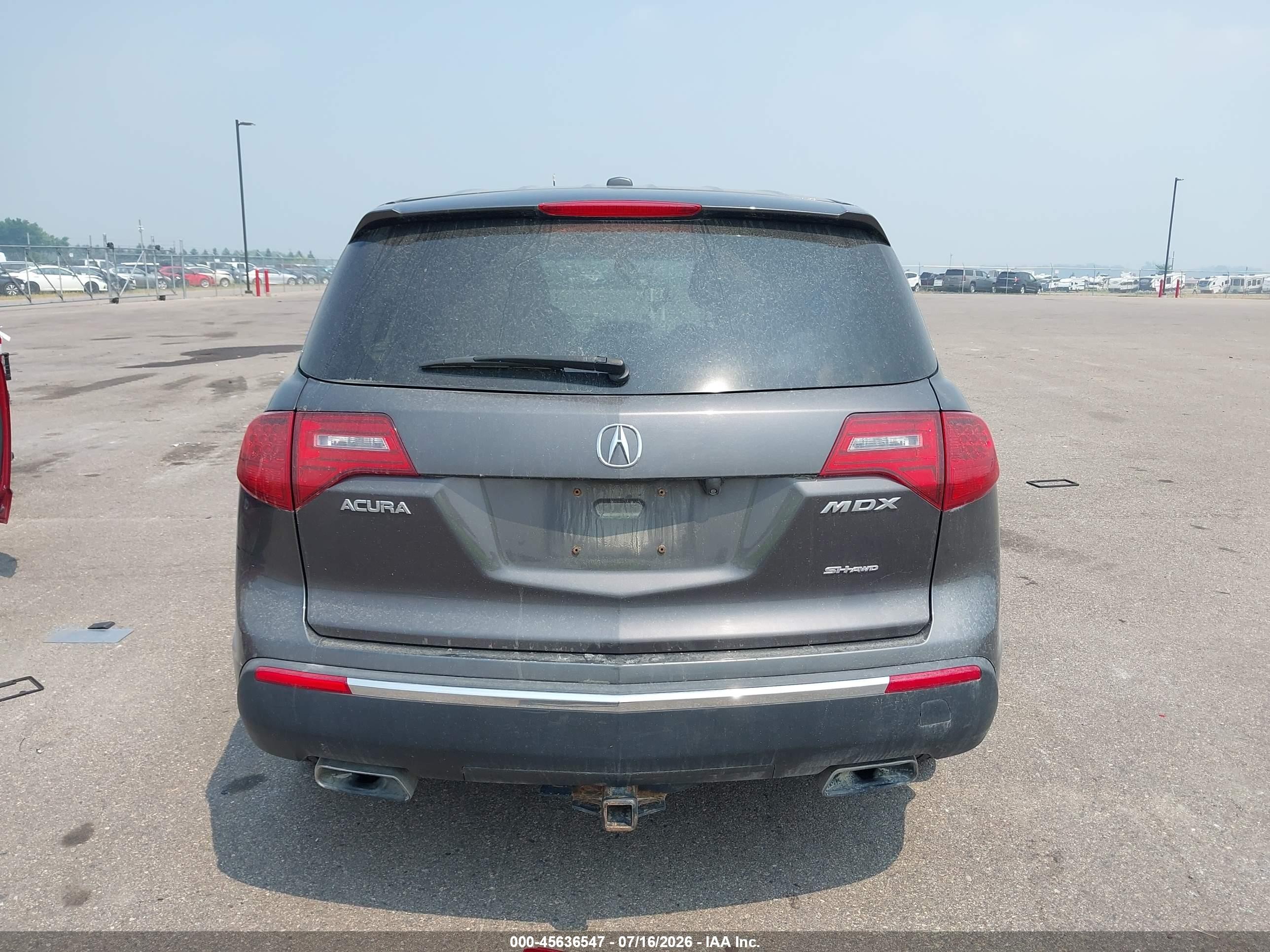 2010 Acura Mdx   Gray vin: 2HNYD2H21AH526475