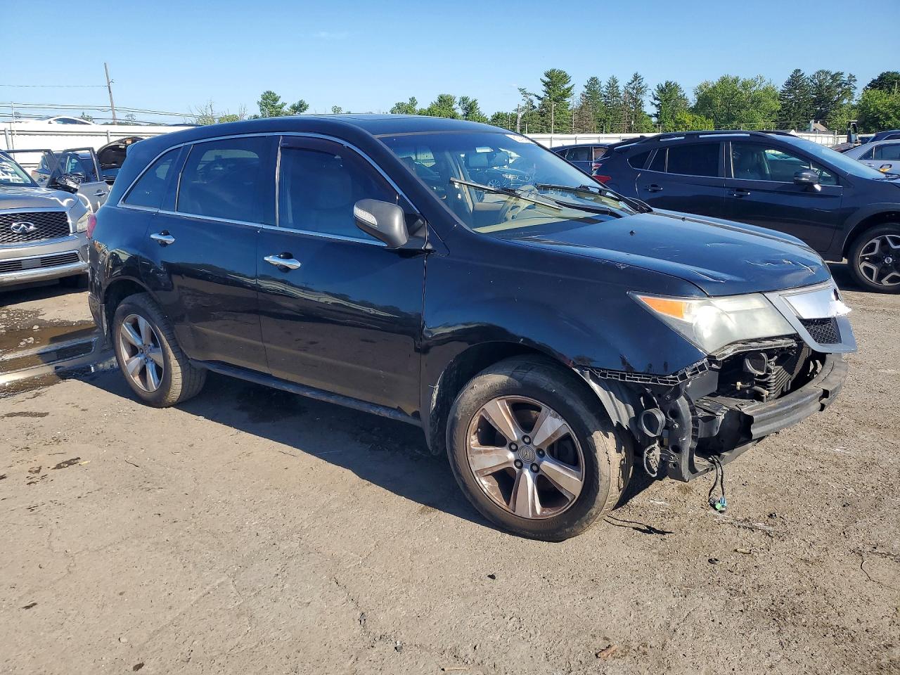2010 Acura Mdx Black vin: 2HNYD2H21AH533670