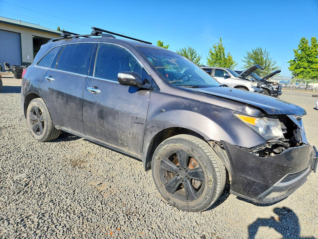 2011 Acura Mdx Charcoal vin: 2HNYD2H21BH527661