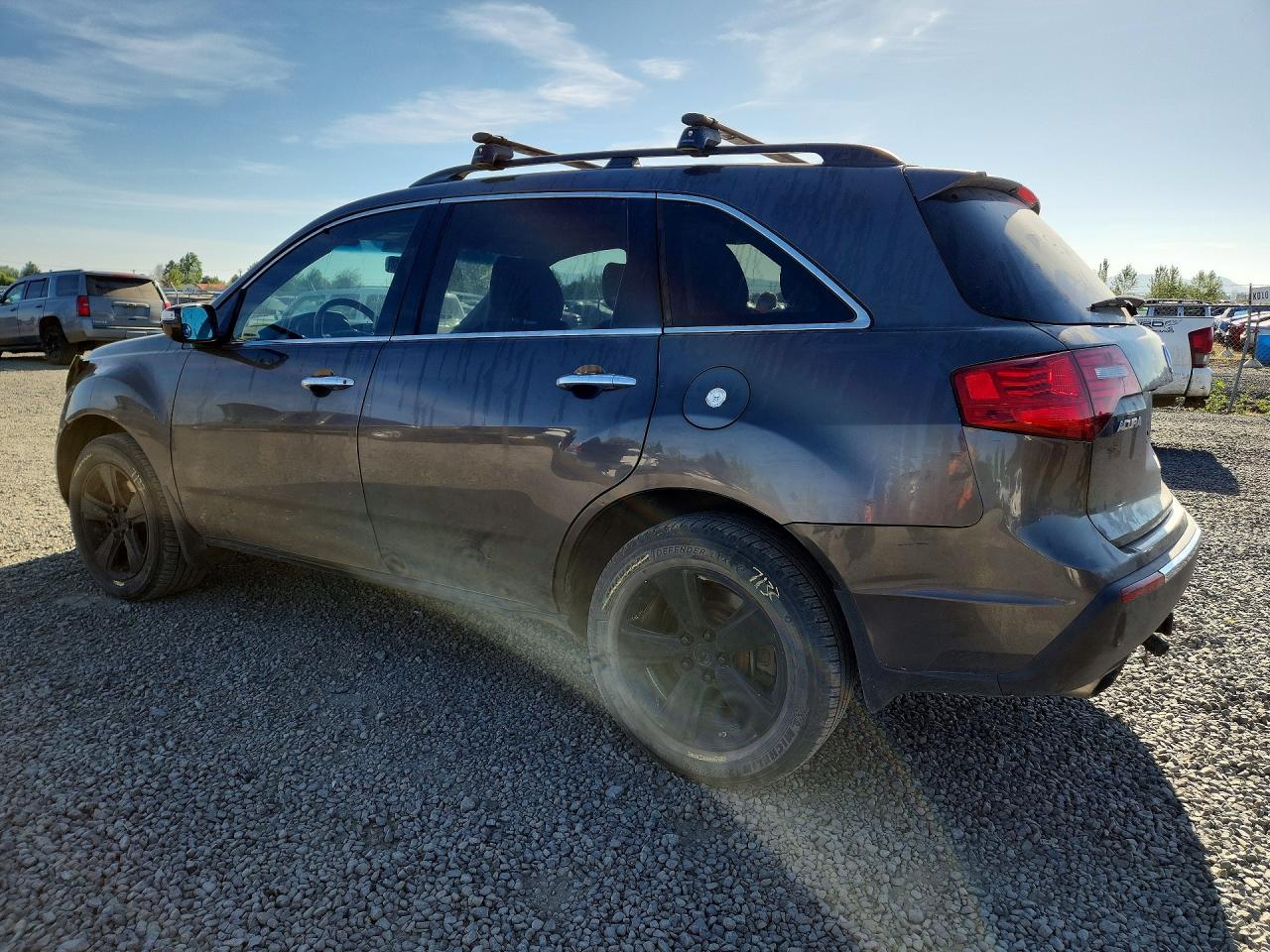 2011 Acura Mdx Charcoal vin: 2HNYD2H21BH527661