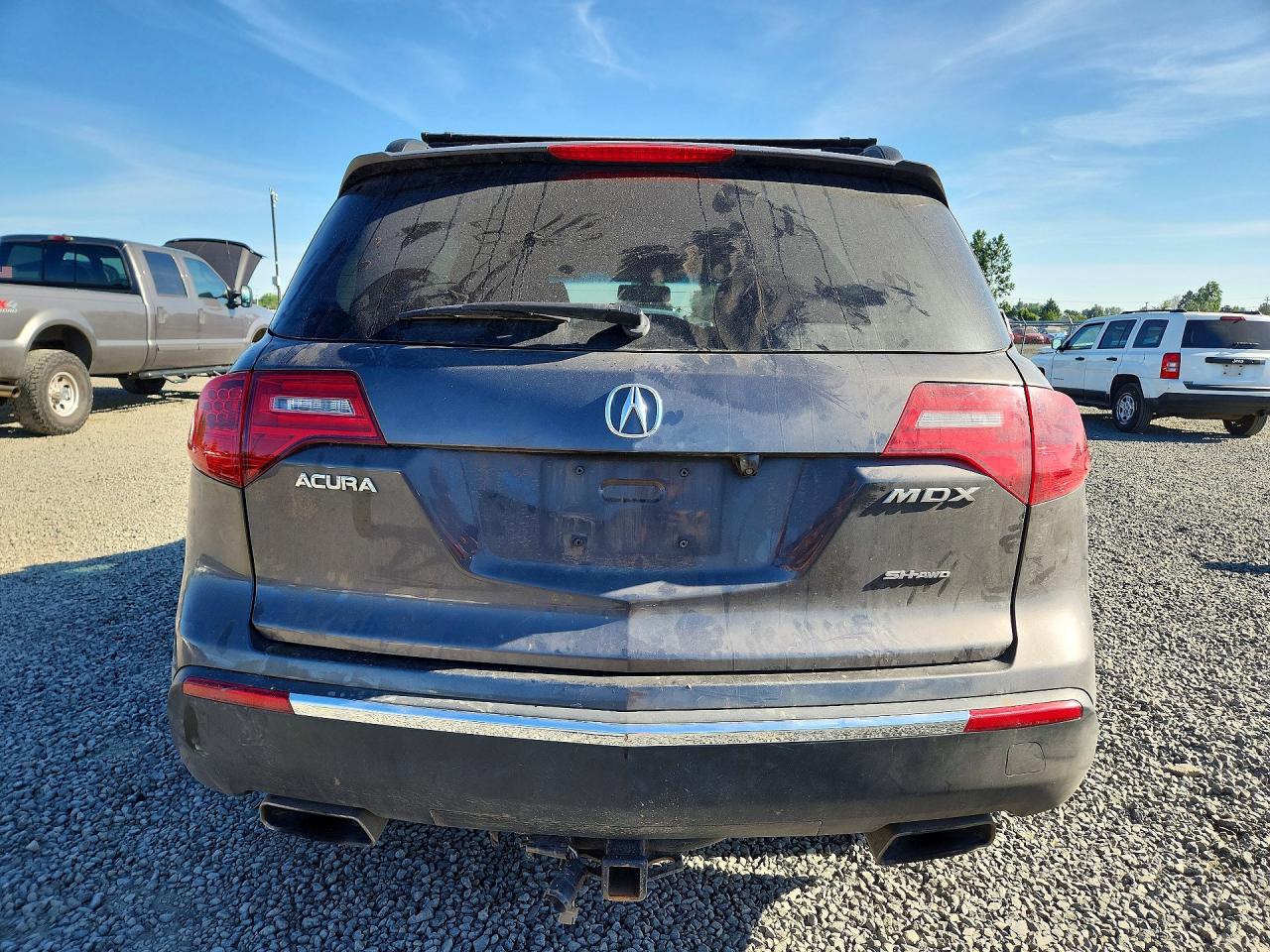 2011 Acura Mdx Charcoal vin: 2HNYD2H21BH527661
