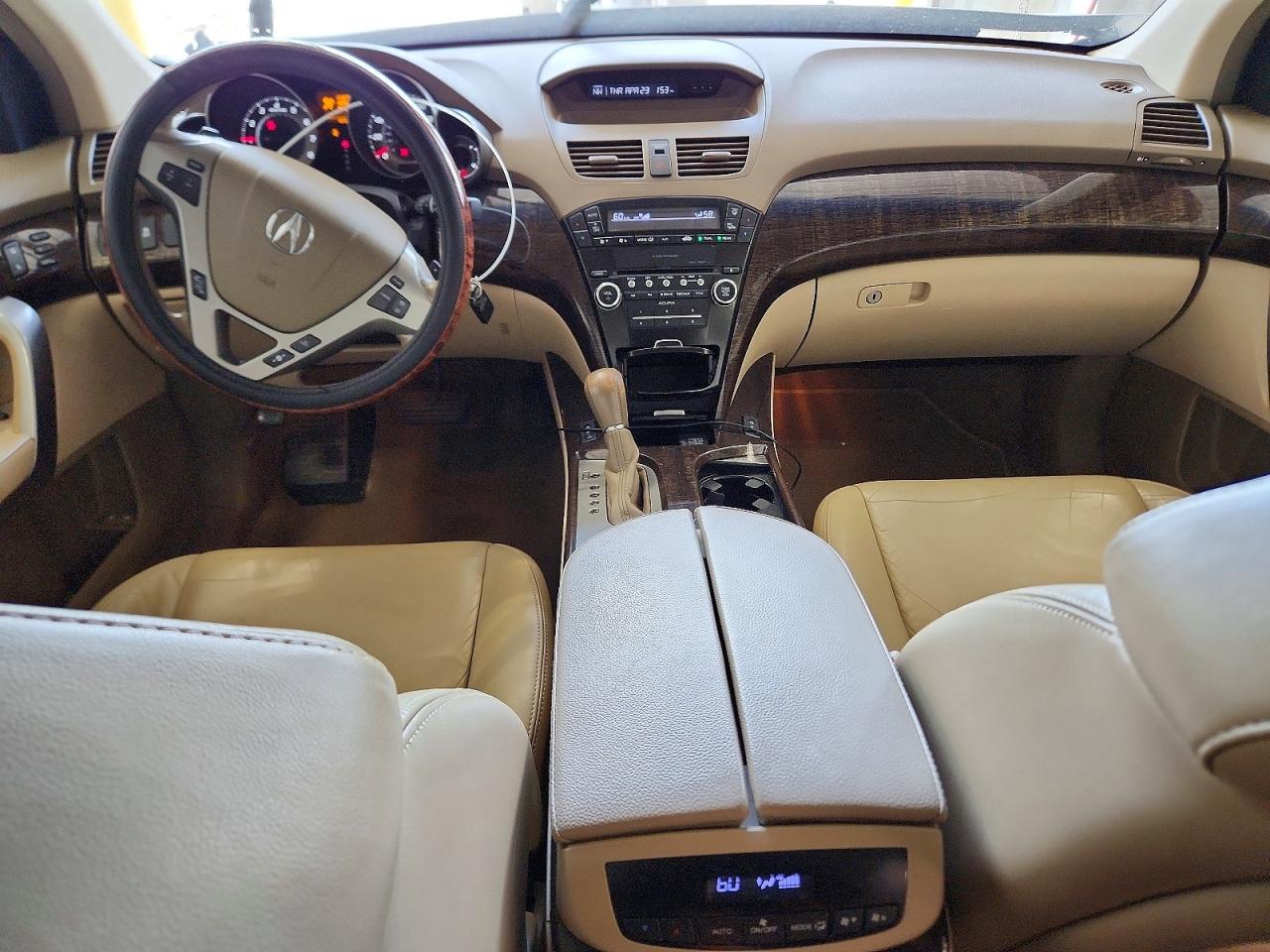 2011 Acura Mdx White vin: 2HNYD2H21BH527773