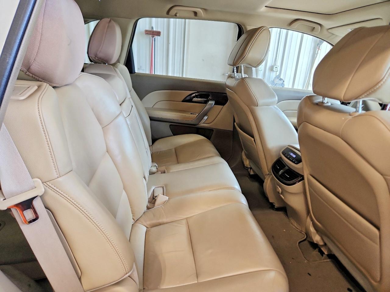 2011 Acura Mdx White vin: 2HNYD2H21BH527773