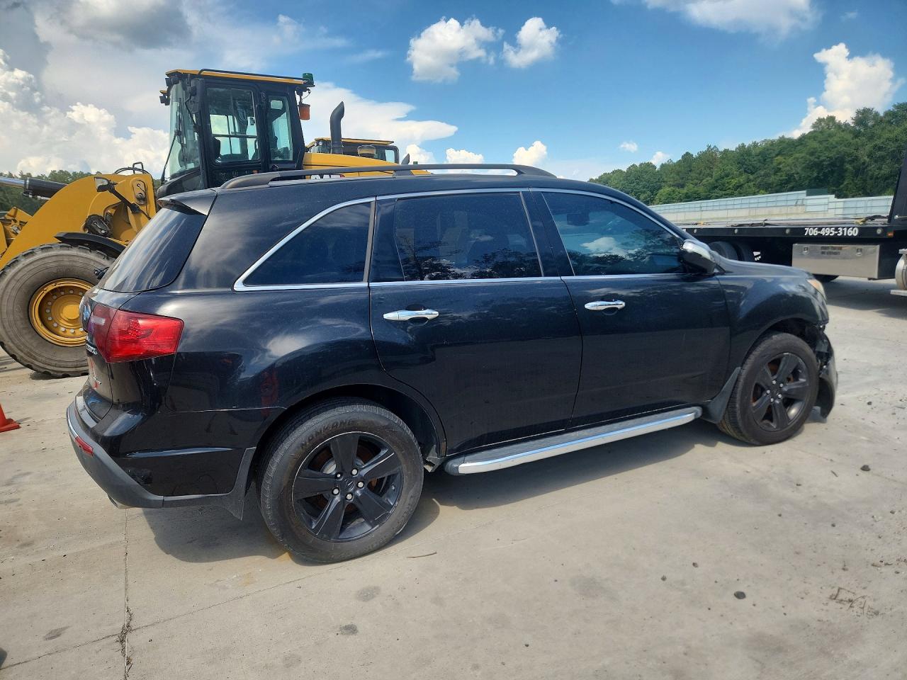 2012 Acura Mdx Black vin: 2HNYD2H21CH503183