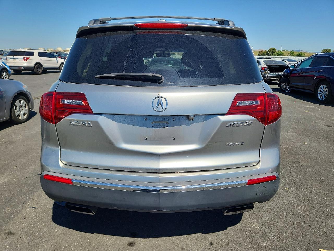 2012 Acura Mdx Silver vin: 2HNYD2H21CH511624