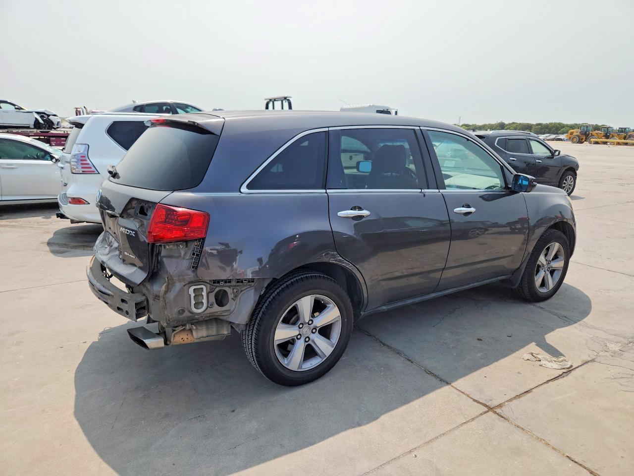 2012 Acura Mdx Gray vin: 2HNYD2H21CH538242