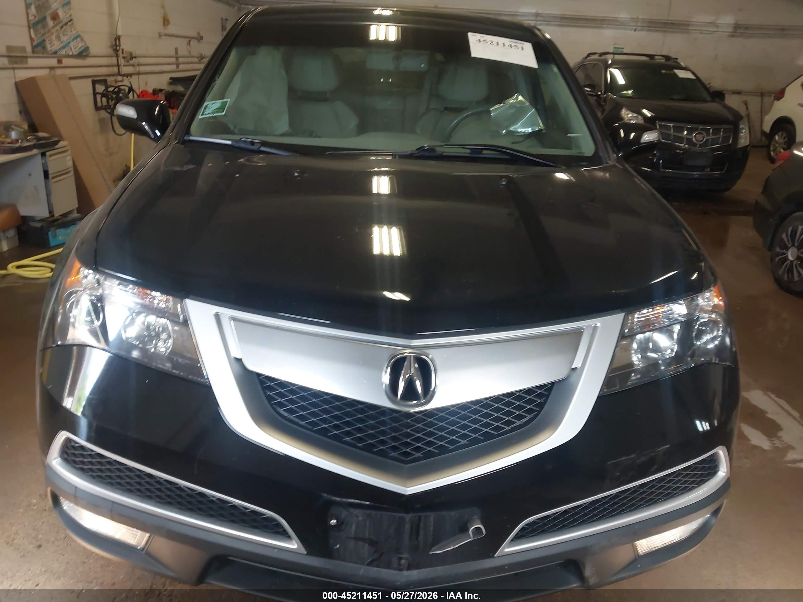 2013 Acura Mdx   Black vin: 2HNYD2H21DH500818