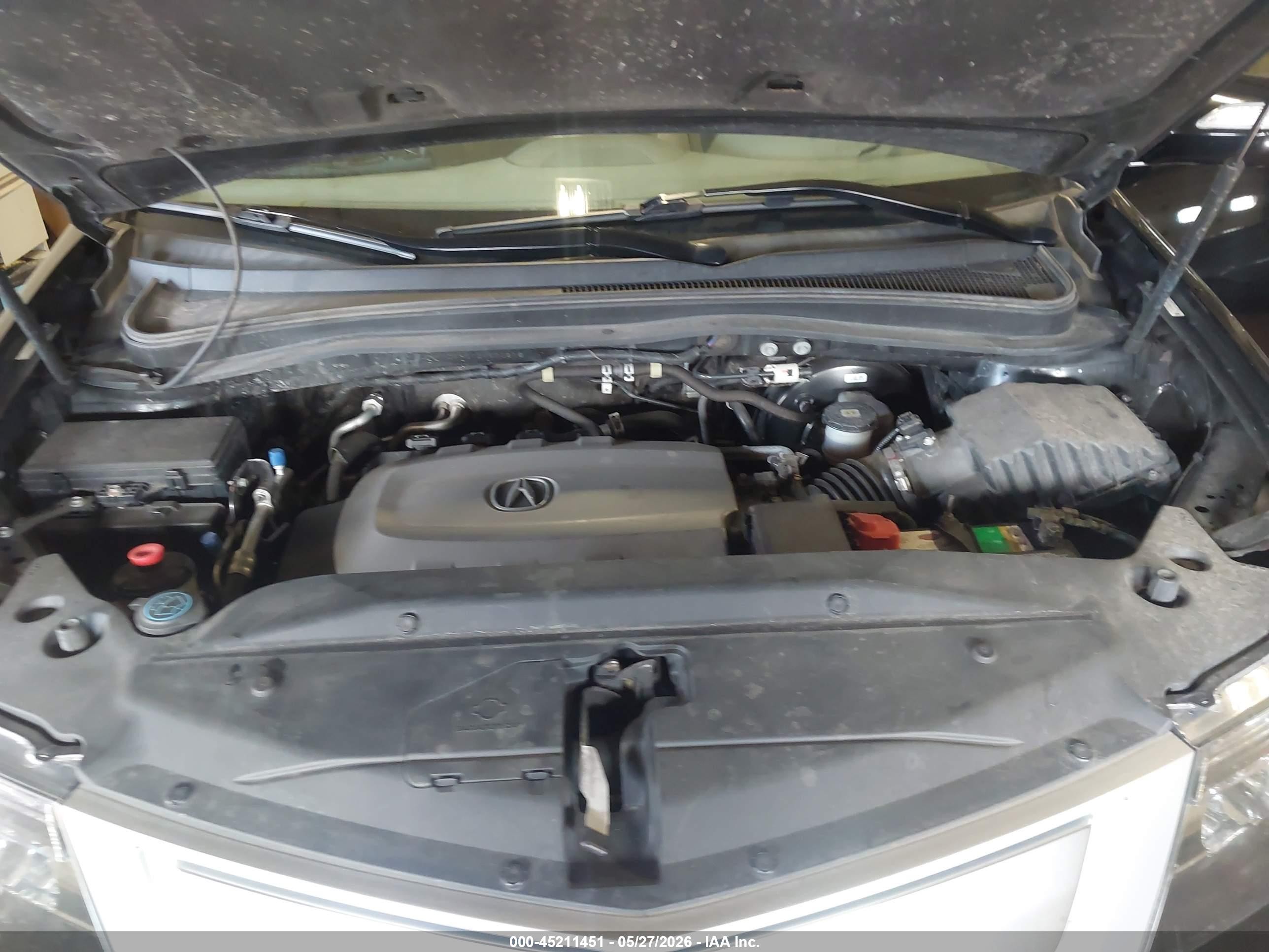2013 Acura Mdx   Black vin: 2HNYD2H21DH500818