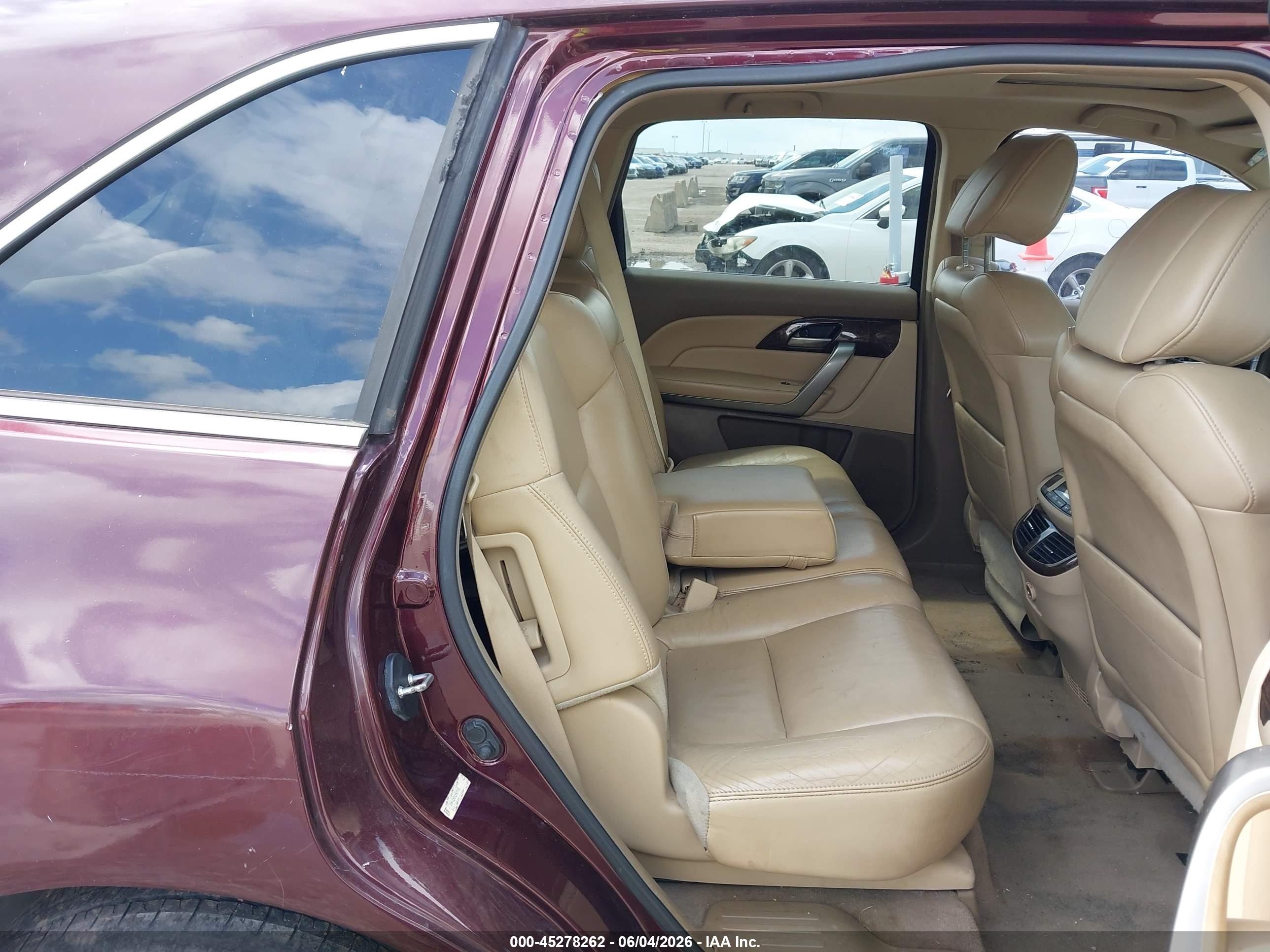 2013 Acura Mdx   Темно-бордовый vin: 2HNYD2H21DH503492