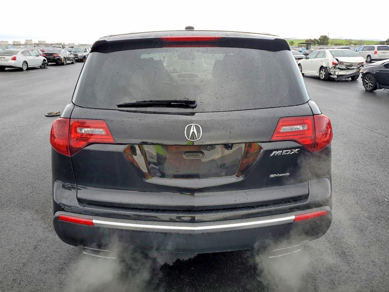 2013 Acura Mdx Черный vin: 2HNYD2H21DH504609
