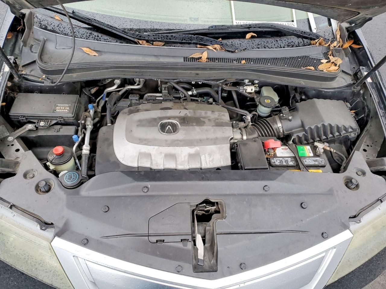 2013 Acura Mdx Черный vin: 2HNYD2H21DH504609