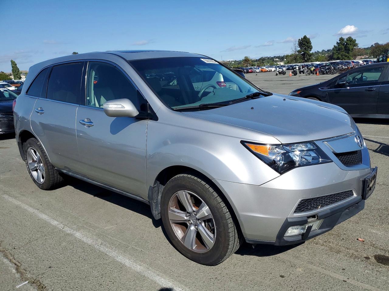 2013 Acura Mdx Серебряный vin: 2HNYD2H21DH505212
