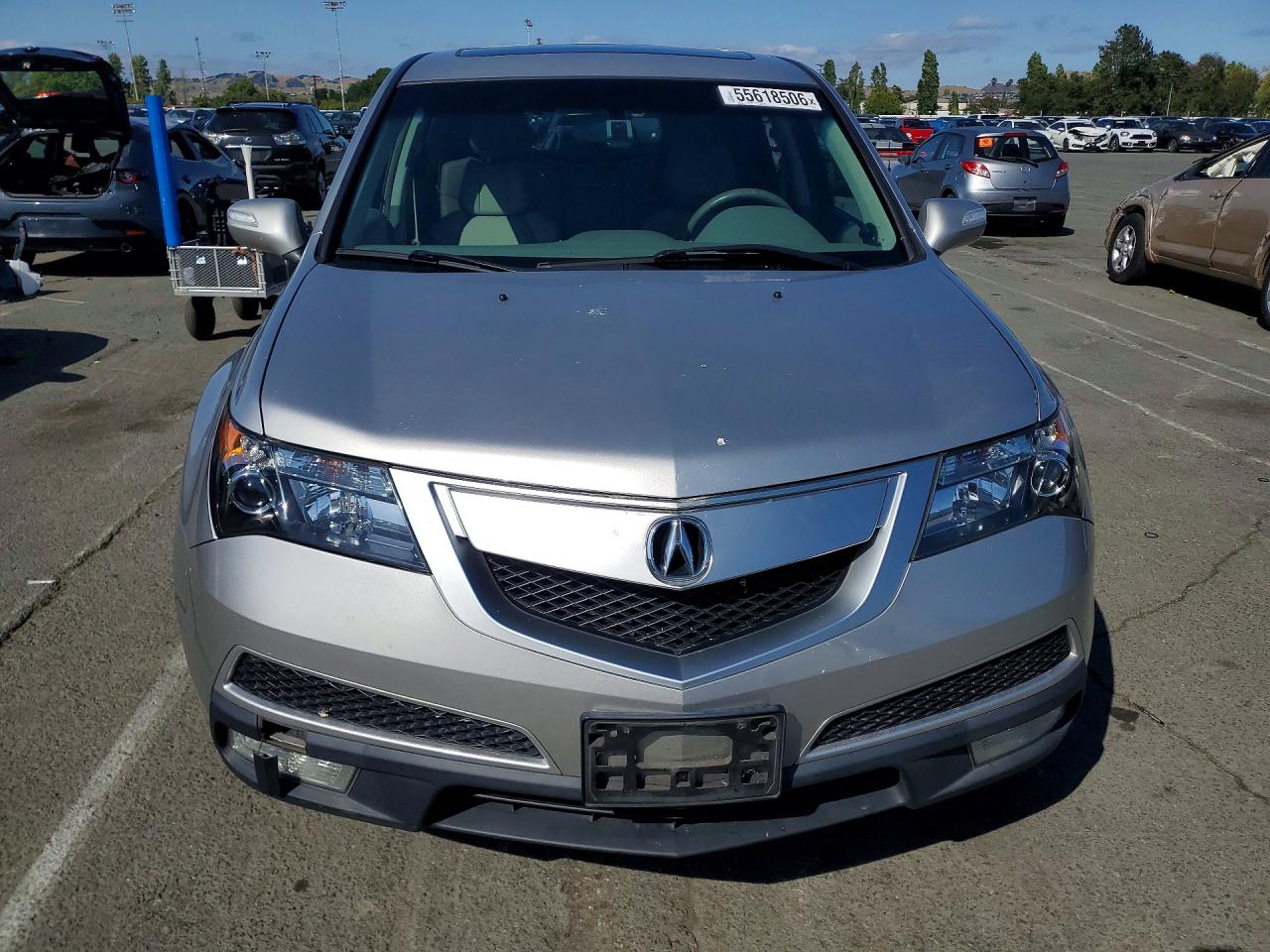 2013 Acura Mdx Серебряный vin: 2HNYD2H21DH505212