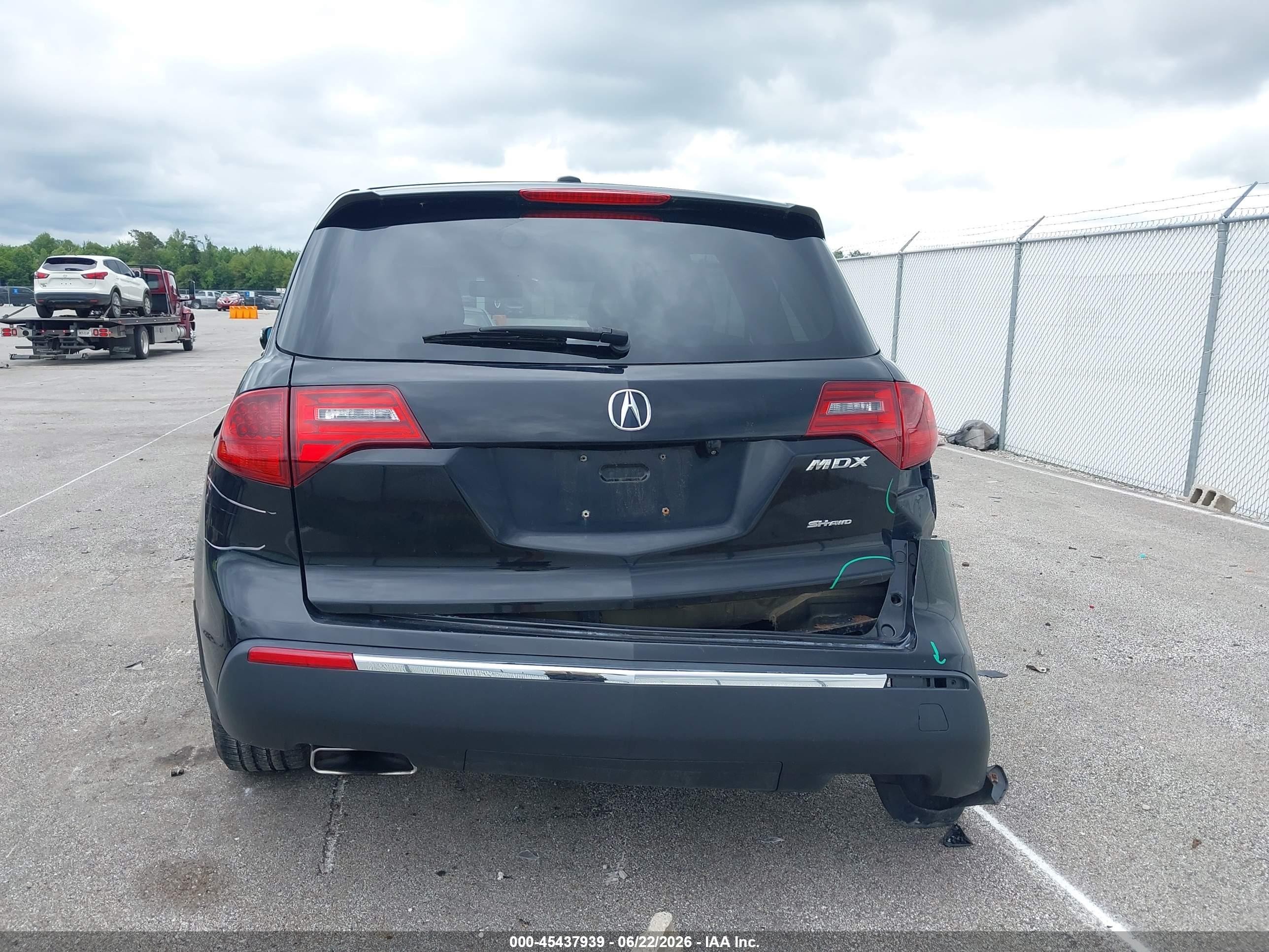 2013 Acura Mdx   Black vin: 2HNYD2H21DH506912