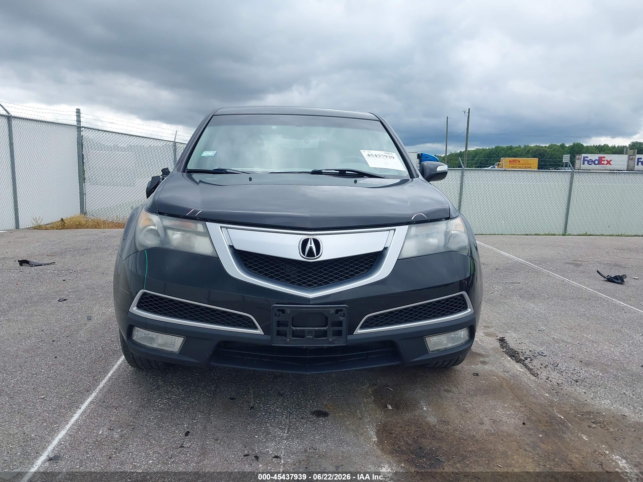 2013 Acura Mdx   Black vin: 2HNYD2H21DH506912