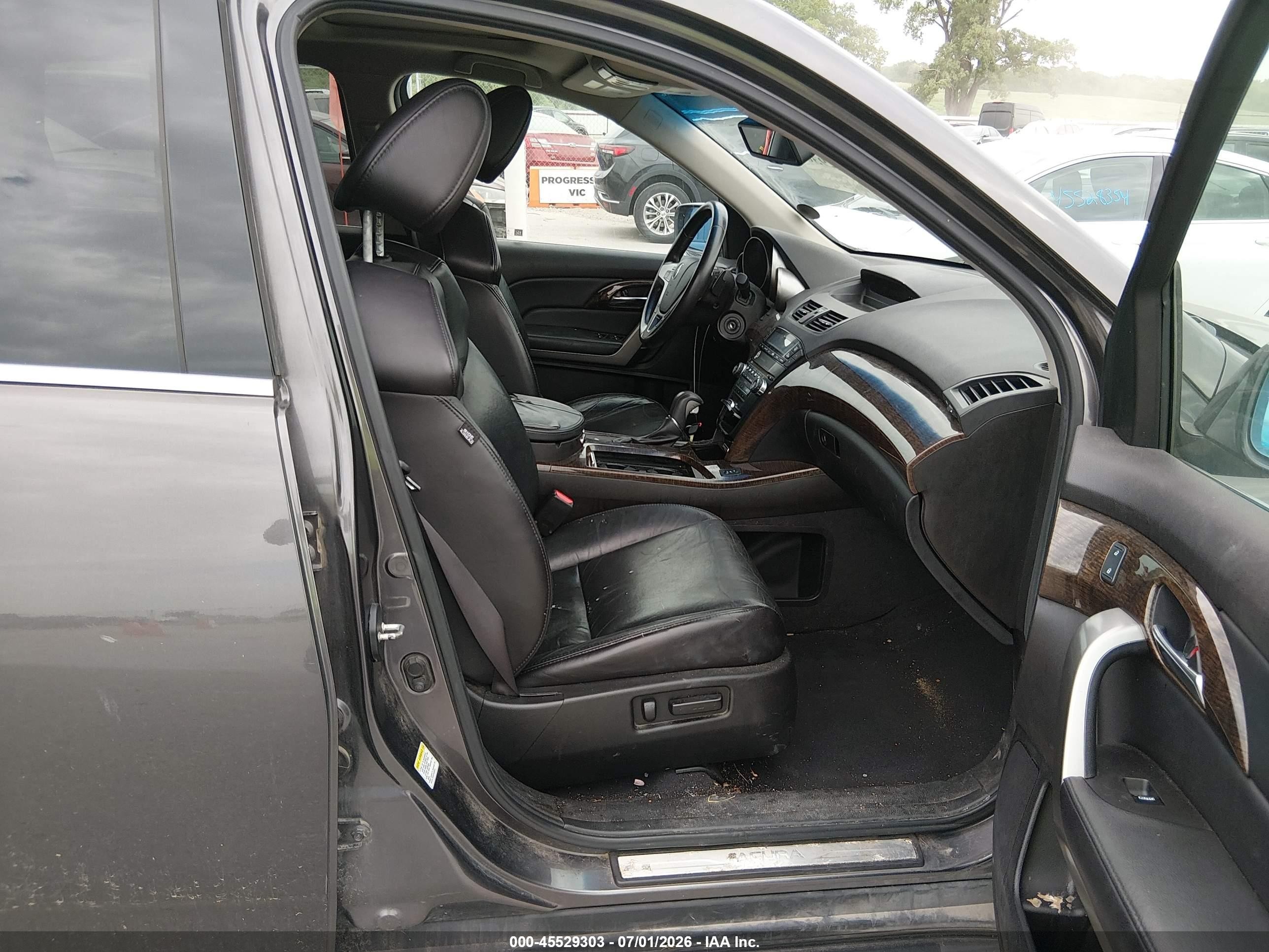 2010 Acura Mdx   Серый vin: 2HNYD2H22AH519826