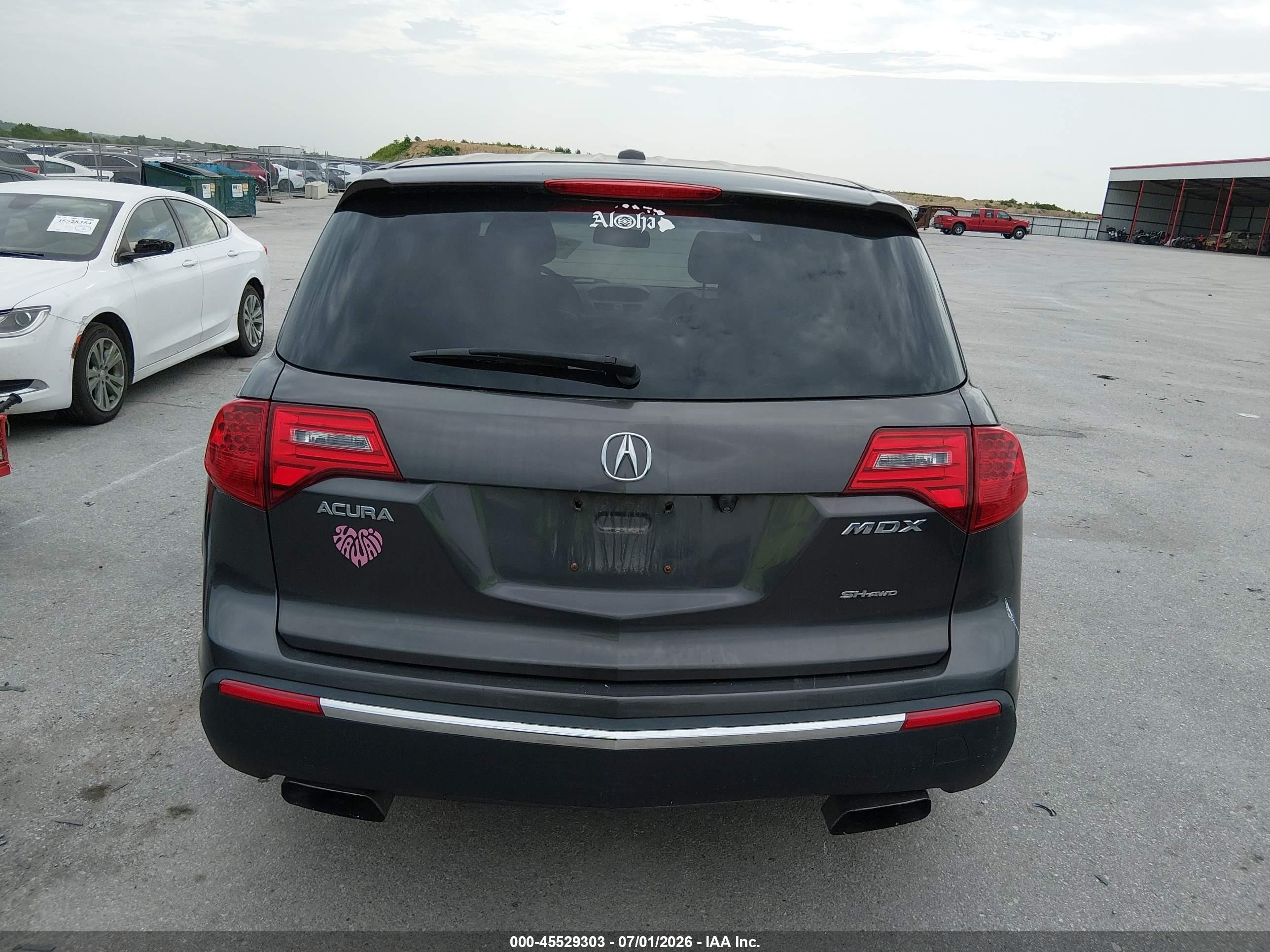 2010 Acura Mdx   Серый vin: 2HNYD2H22AH519826