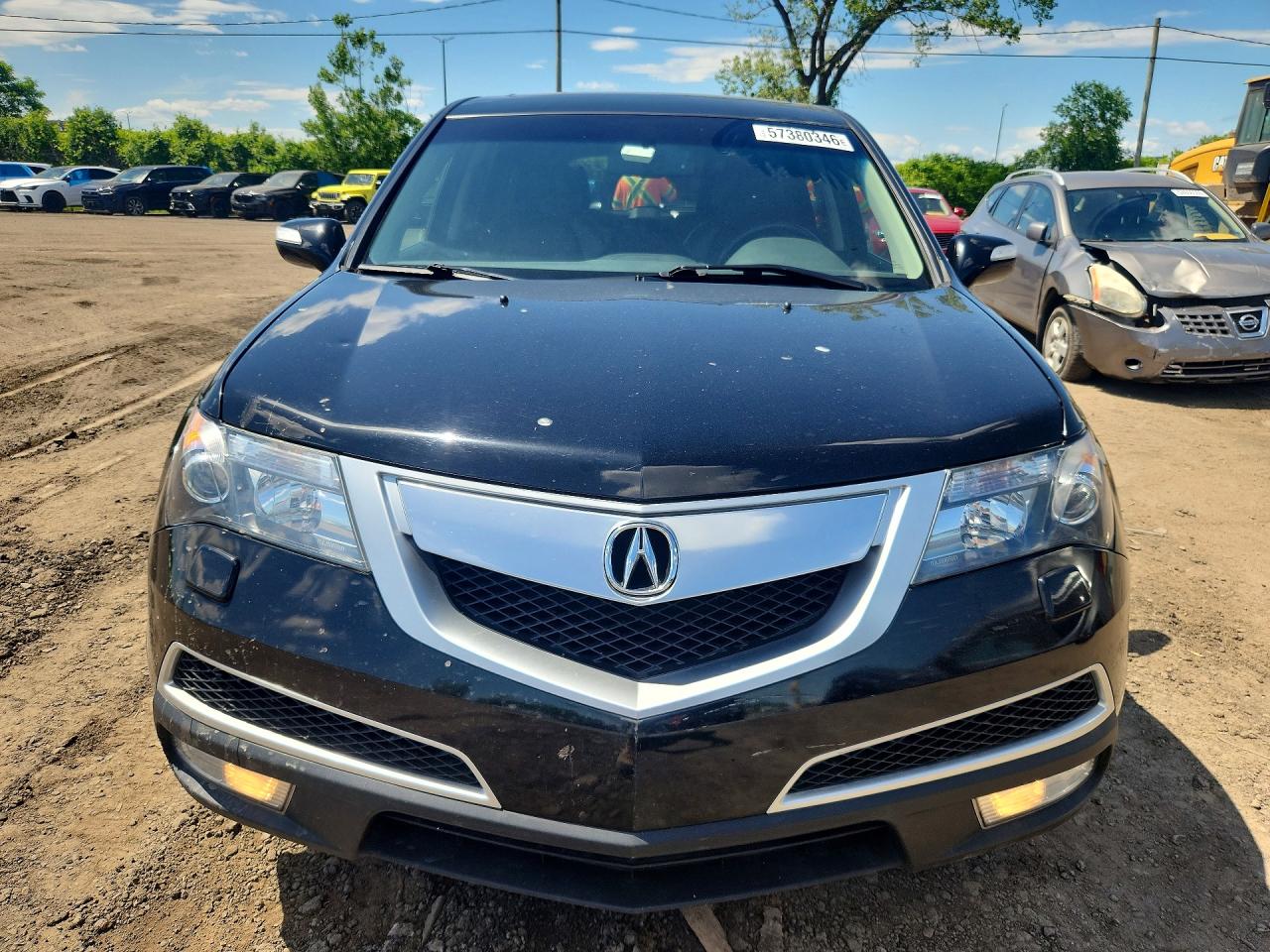 2011 Acura Mdx Black vin: 2HNYD2H22BH004875