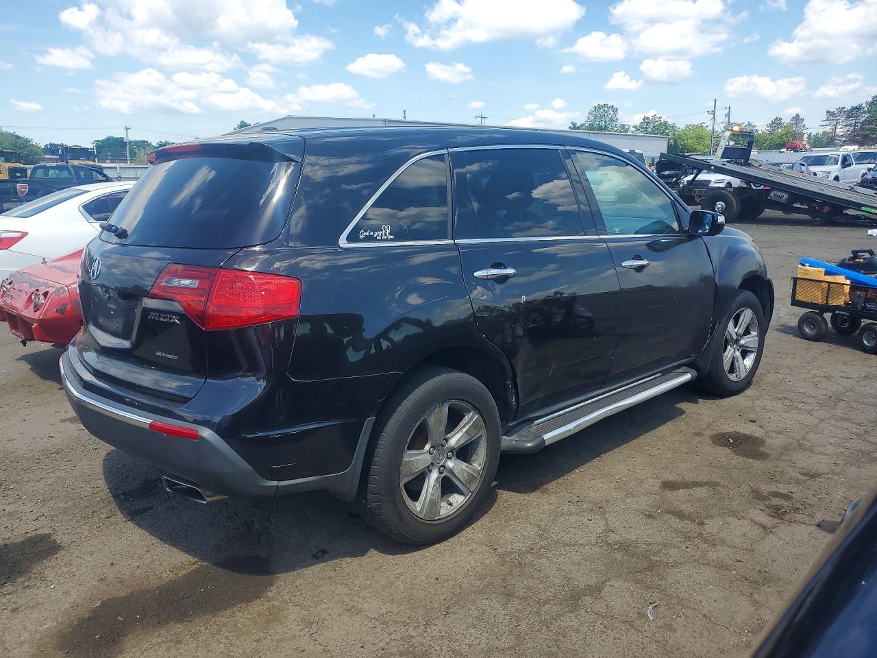 2011 Acura Mdx Black vin: 2HNYD2H22BH504308